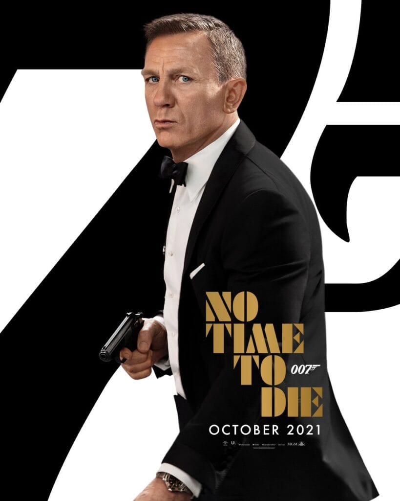『007／ノー・タイム・トゥ・ダイ』2021年10月８日に世界の公開日を延期