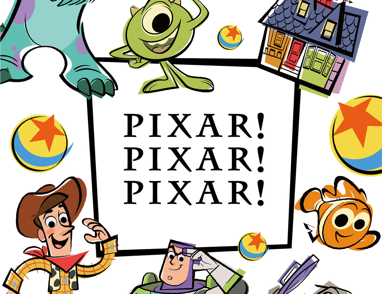 ピクサーの日本オリジナルイベント「PIXAR! PIXAR! PIXAR!」が4月8日(木)より初開催