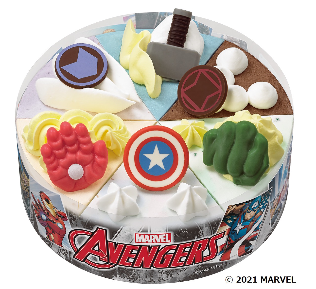 数量限定!アベンジャーズ集結のアイスクリームケーキが発売