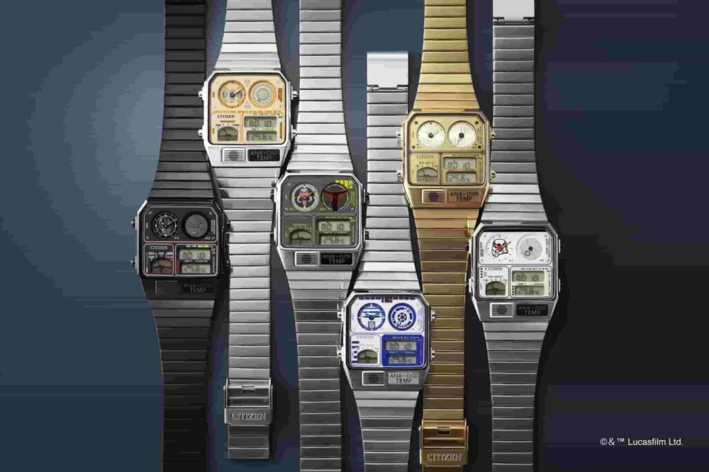 『スター・ウォーズ』の人気キャラクターをモチーフにした限定モデルの時計が登場