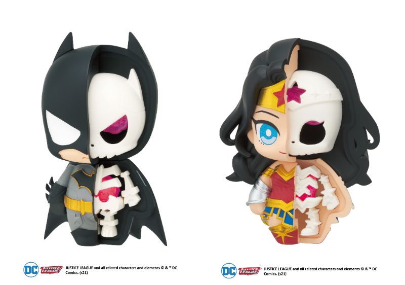 あのDCヒーローたちが“まる見えボディ”に⁉異色のコレクションシリーズに新作登場!