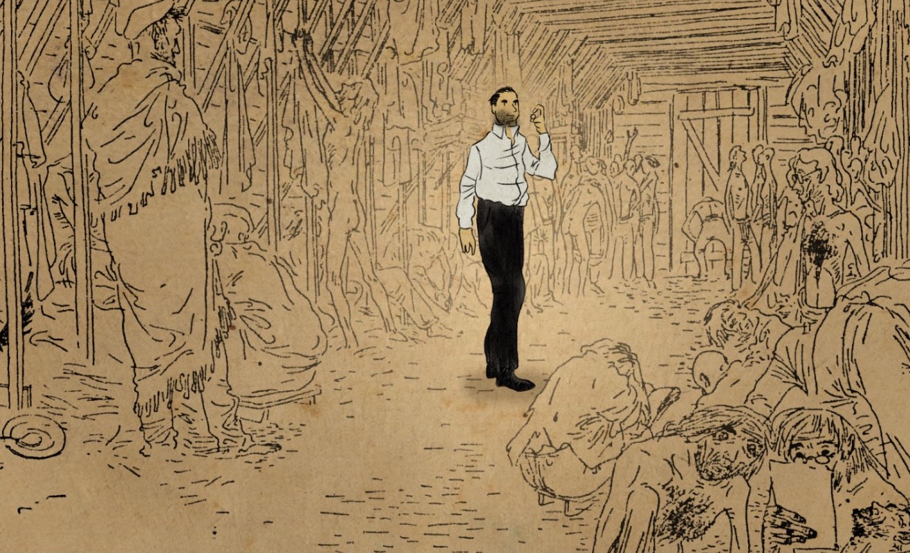 スケッチがアニメーションと融合する圧巻の場面を捉えた『ジュゼップ 戦場の画家』本編映像＆新場面写真3点解禁