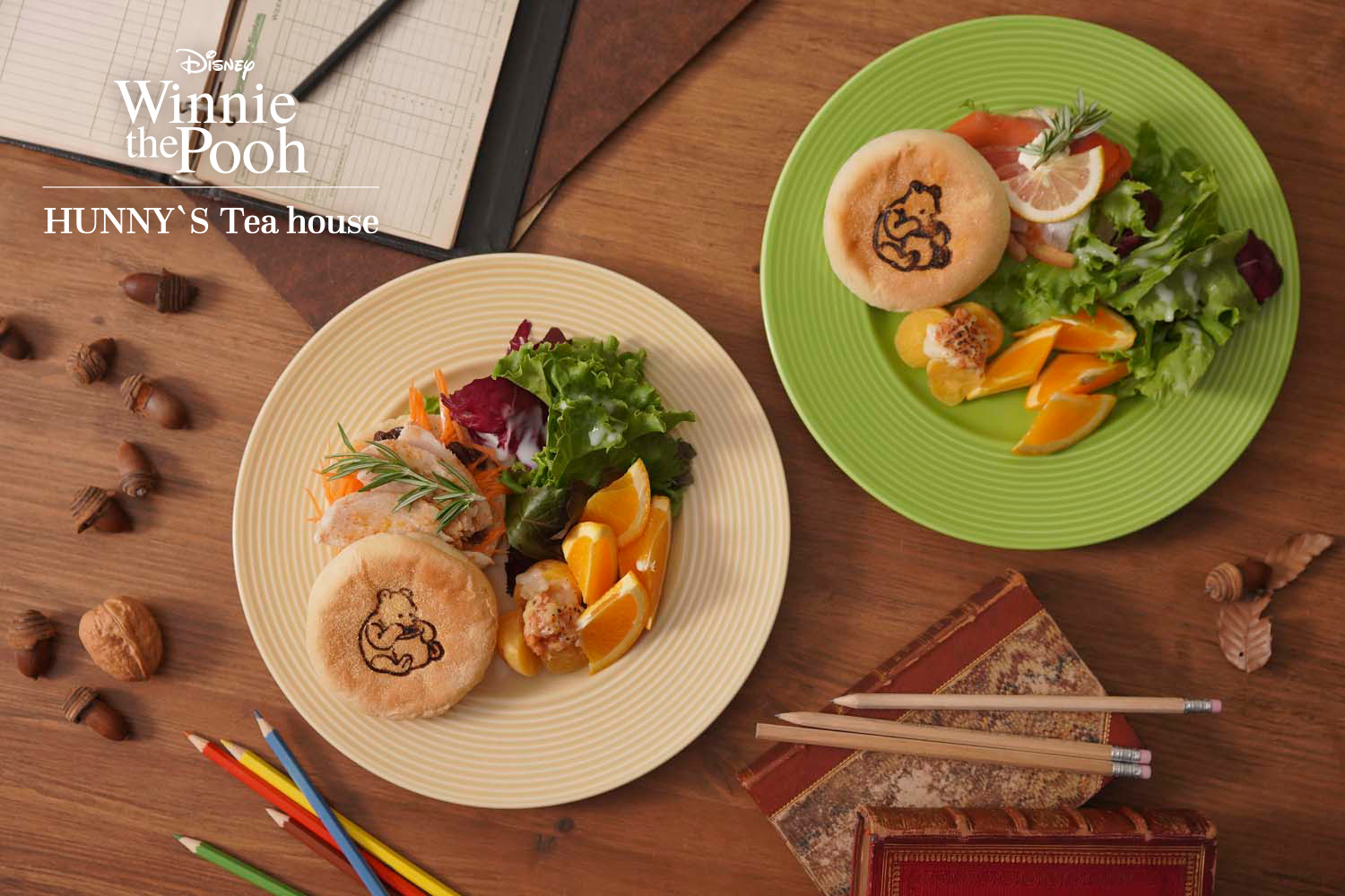 「くまのプーさん」原作デビュー95周年を記念して“クラシック・プー”にフォーカスしたカフェが東京・大阪に登場