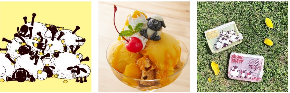 『ひつじのショーン』の世界観が楽しめるカフェに夏季限定新メニューが登場