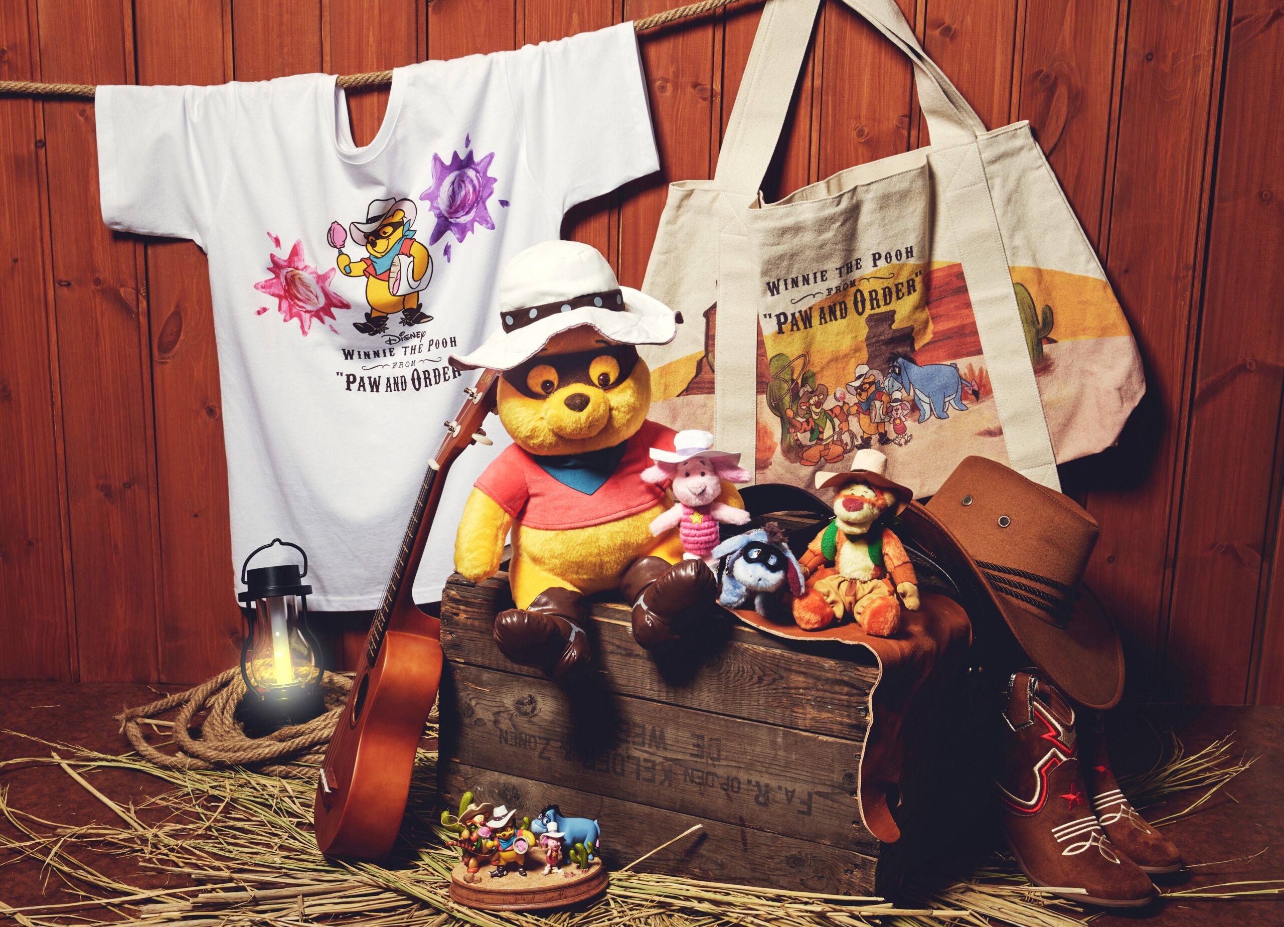 8月3日の「はちみつの日」に合わせてプーさんやミツバチをモチーフにした多数アイテムが登場