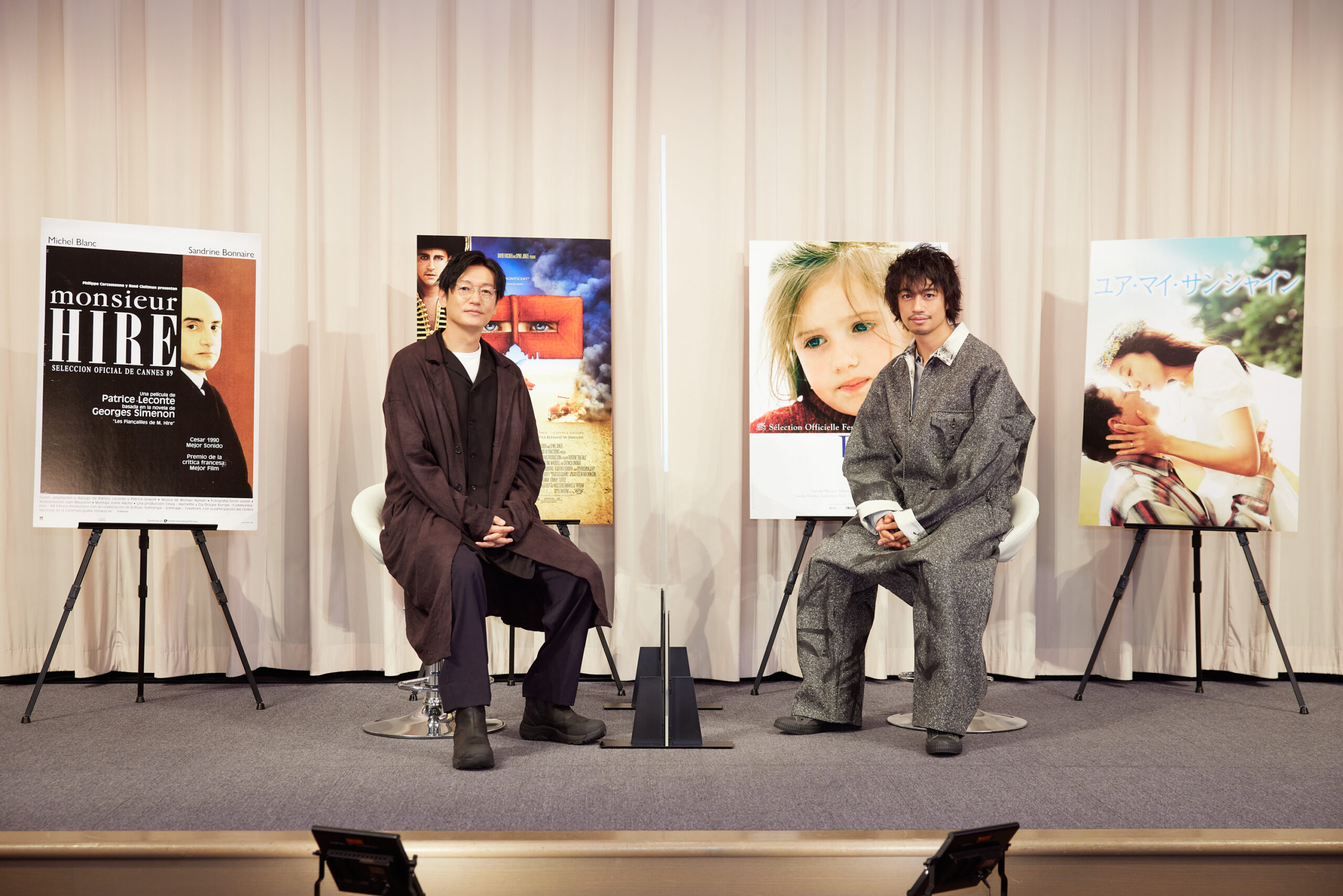 WOWOWシネマ『特集:ミニシアターに愛をこめて』に斎藤工&井浦新が登場「会話が無くても仲間のような感じがする」