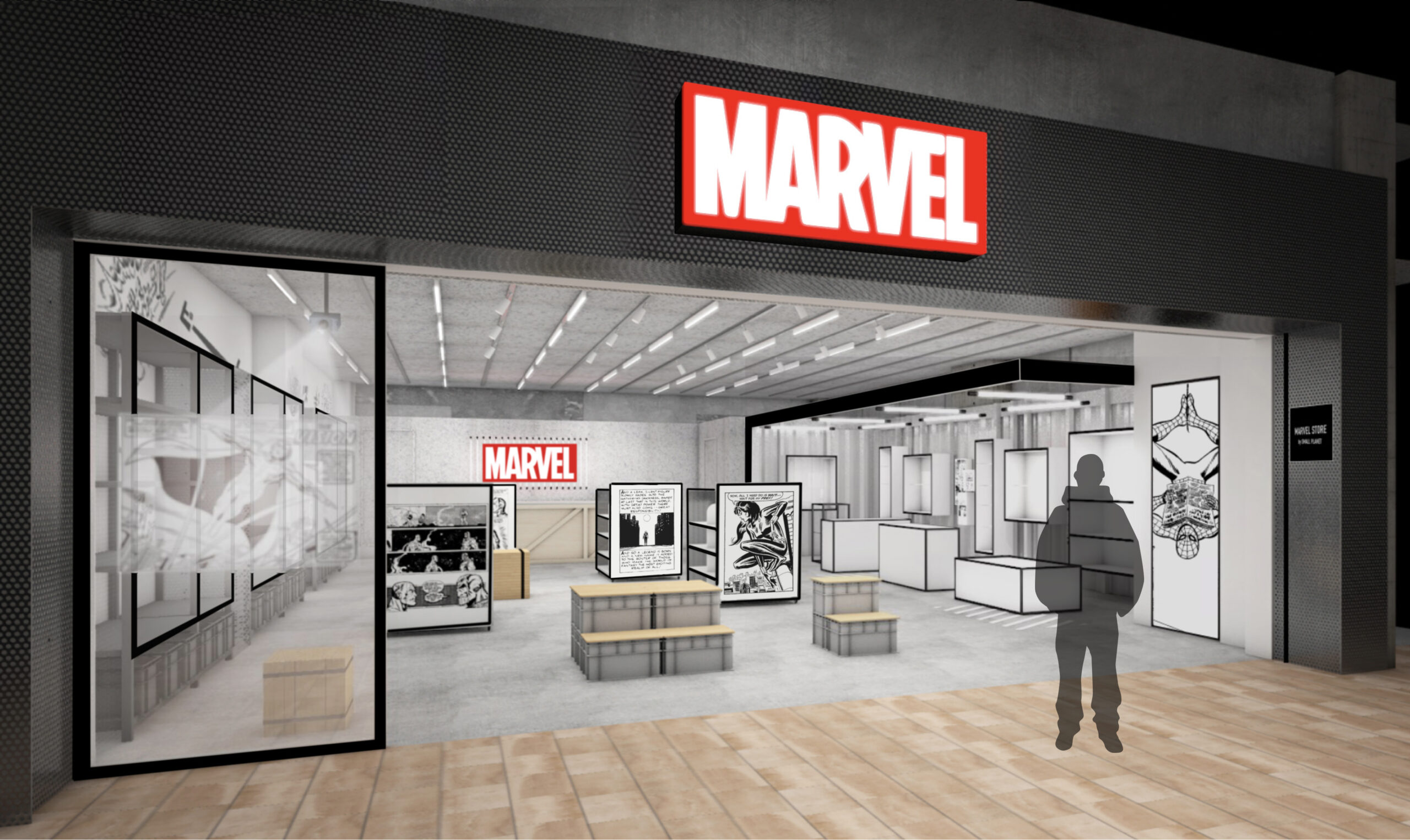 日本初のマーベルグッズ専門店「MARVEL STORE by SMALL PLANET」12月10日より池袋・サンシャインシティにオープン