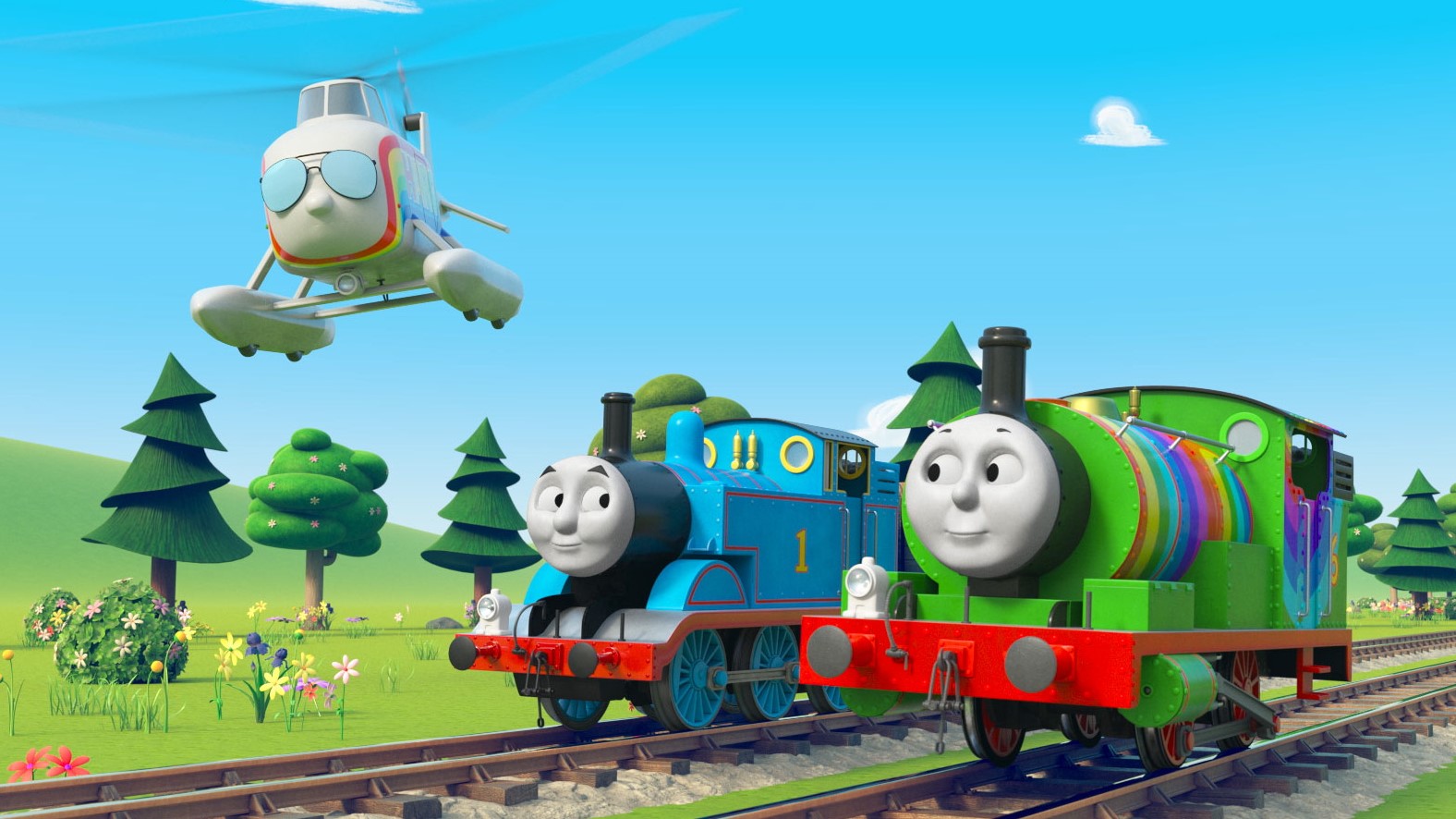 トーマスといっしょに遊べるシリーズ初の参加型ムービー『映画 きかんしゃトーマス オールスター☆パレード』2022年3月25日公開決定