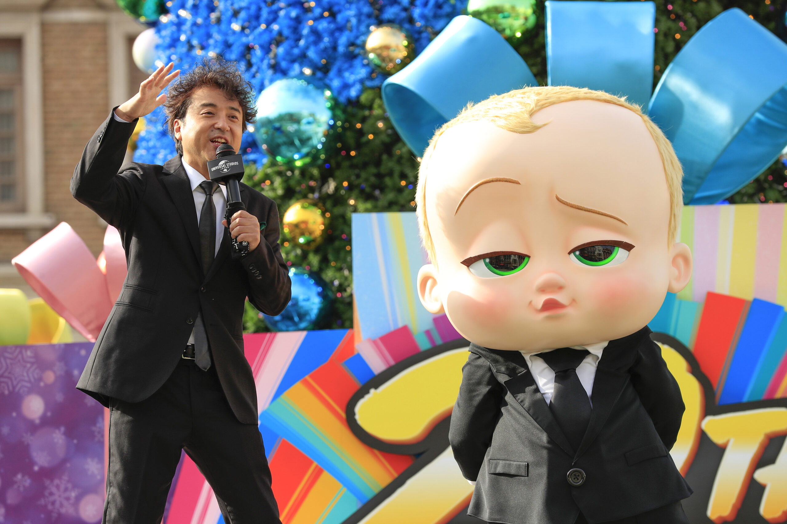 『ボス・ベイビー ファミリー・ミッション』公開記念のUSJイベントにムロツヨシ、多部未華子が登壇「今年の最高の締めくくりに超元気になって」