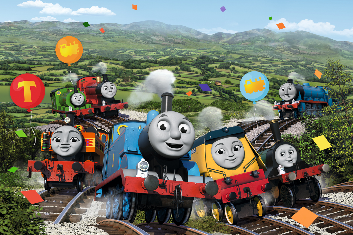 春の恒例『映画 きかんしゃトーマス』最新作の公開を記念して全国のイオンシネマで無料のスタンプラリー開催