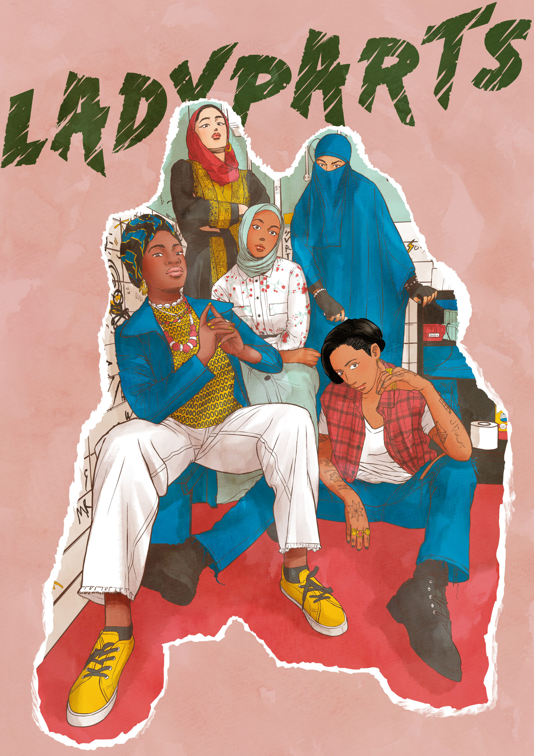 海外ドラマ 『絶叫パンクス レディパーツ!』にマナ(CHAI)、関根麻里、山内マリコら著名人コメント到着! マキヒロチ描き下ろしイラストも