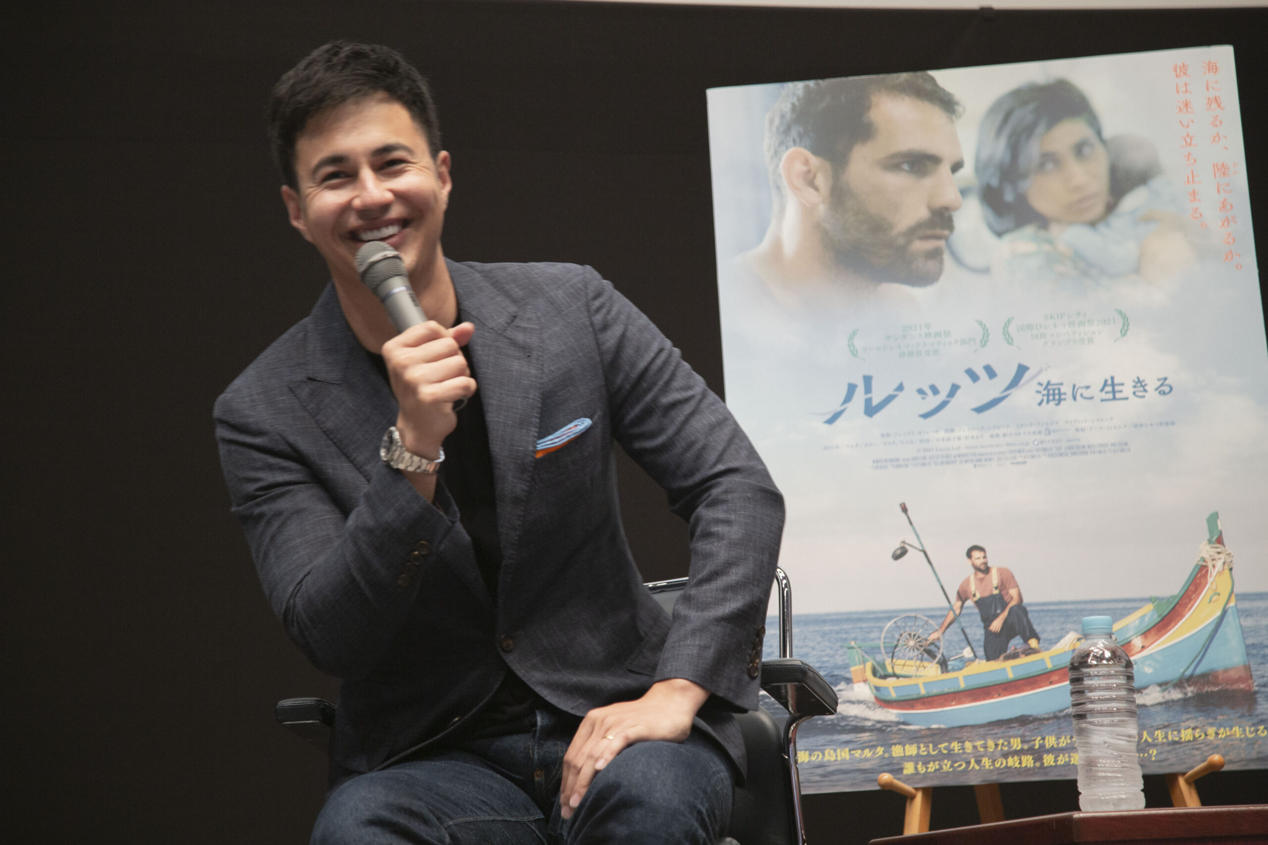 ユージ、映画『ルッツ 海に生きる』は「客観的に見ることができなかった」 開催中の「EUフィルムデーズ2022」トークイベントに登壇