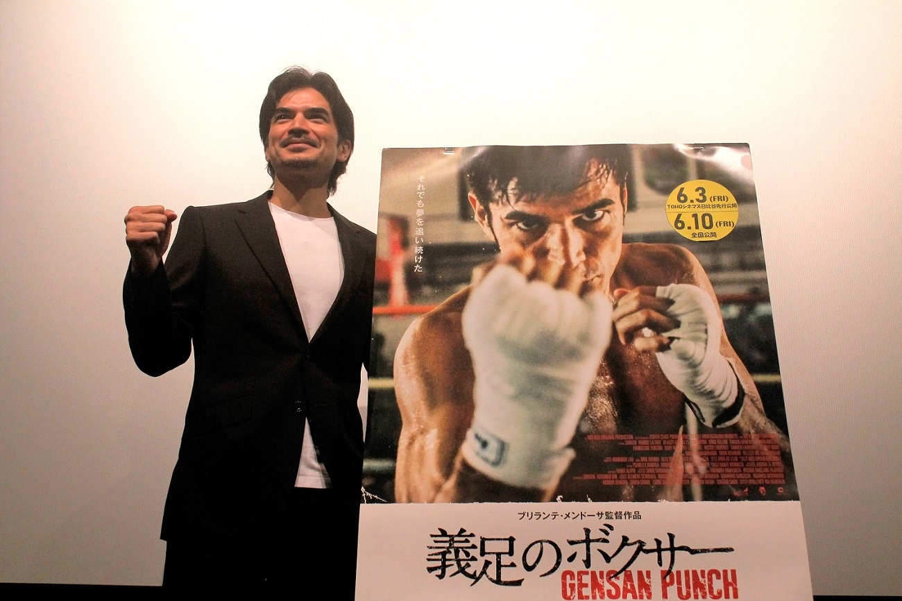 尚玄、事前に台本渡されず「演じているという感覚はなかった」『義足のボクサー GENSAN PUNCH』公開記念舞台挨拶に登壇