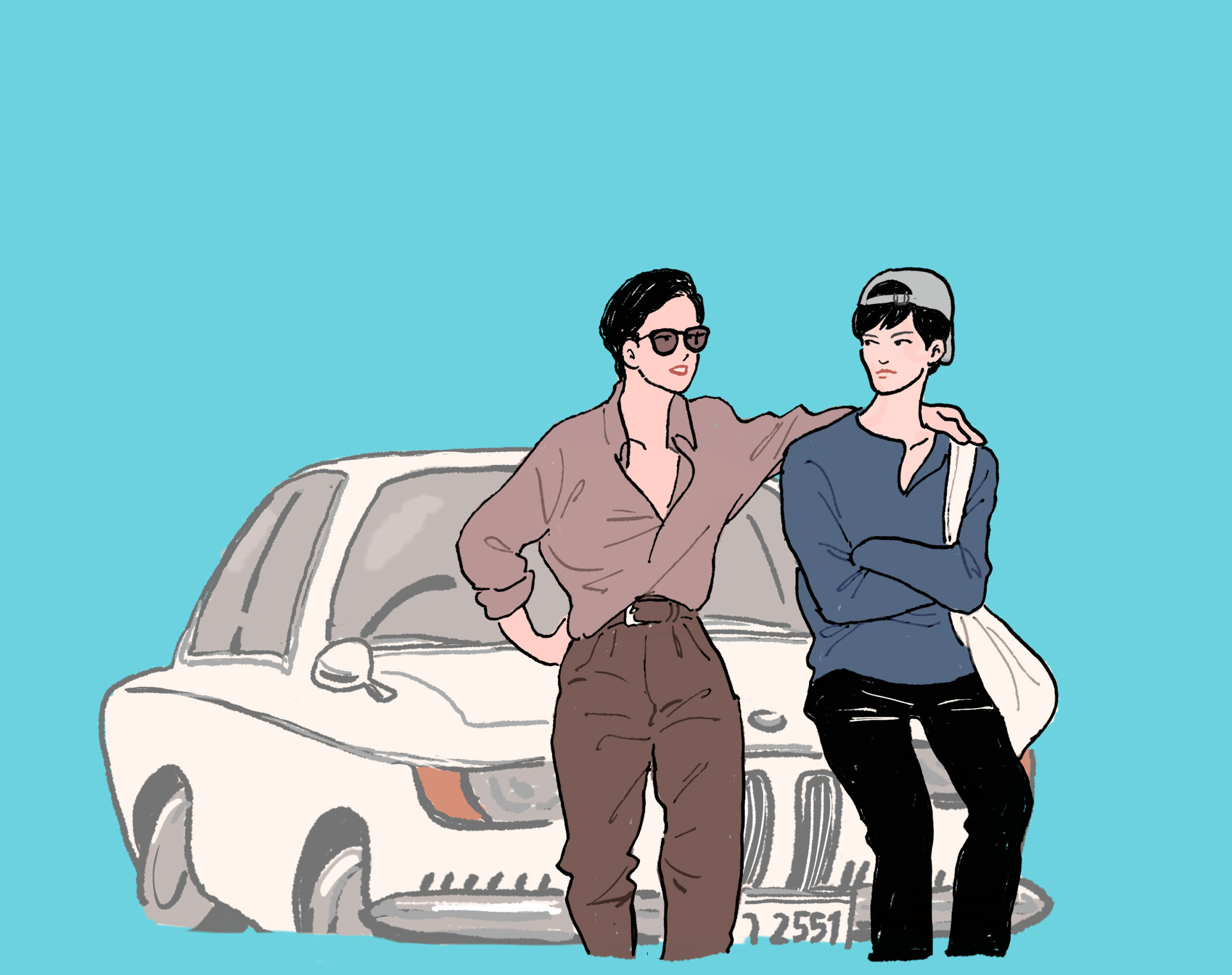 人気イラストレーターのチヤキが描き下ろし!『プアン/友だちと呼ばせて』コラボイラスト2種解禁
