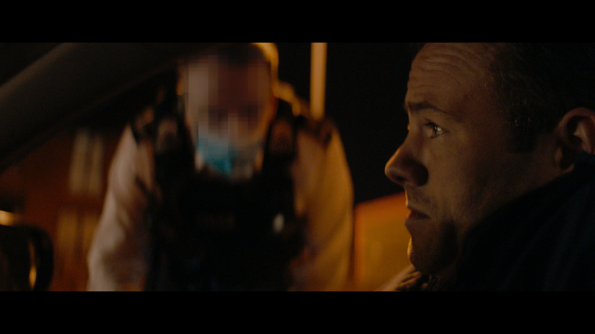 衝撃の“モザイク入り”シーンの理由とは？『ナイトライド 時間は嗤う』場面カット＆メイキングカットが解禁