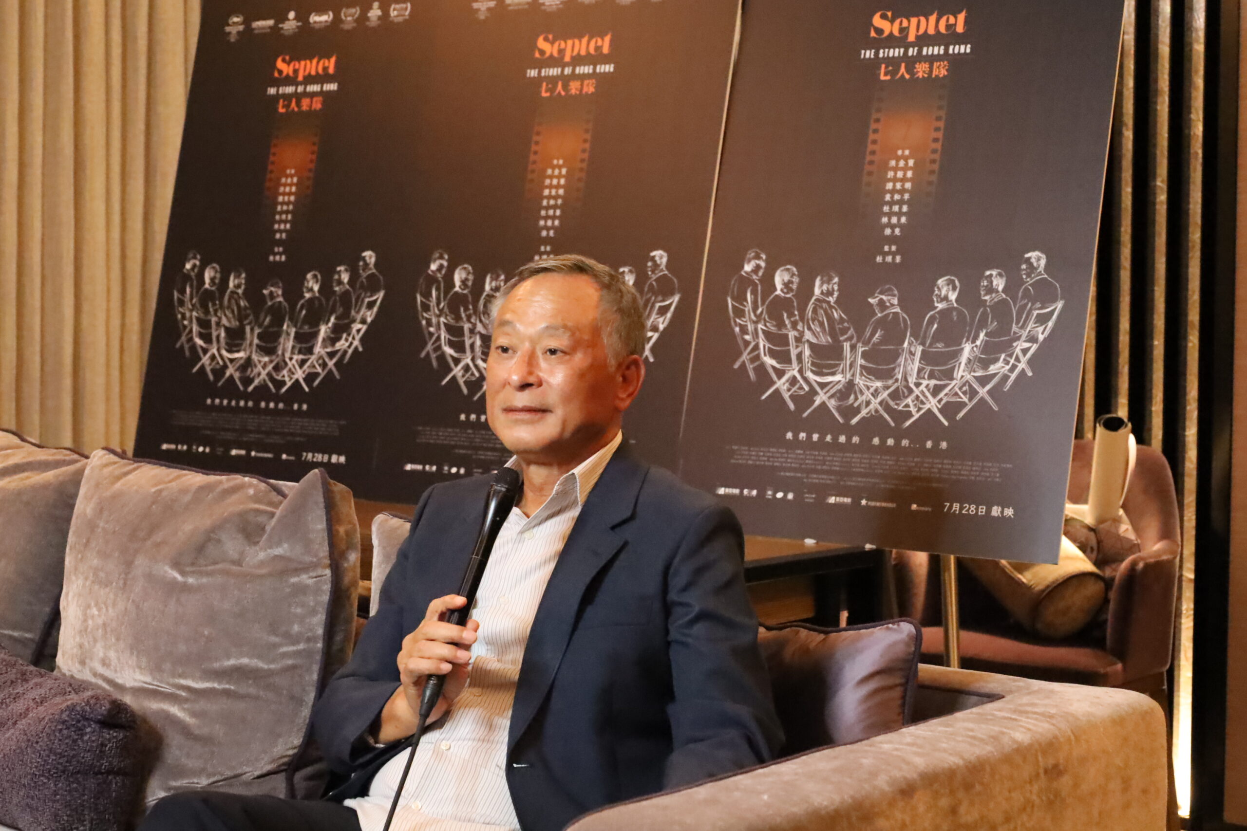 「この映画は香港とフィルムに対する敬意」オムニバス映画『七人樂隊』をプロデュースした名匠ジョニー・トー監督のインタビュー映像解禁