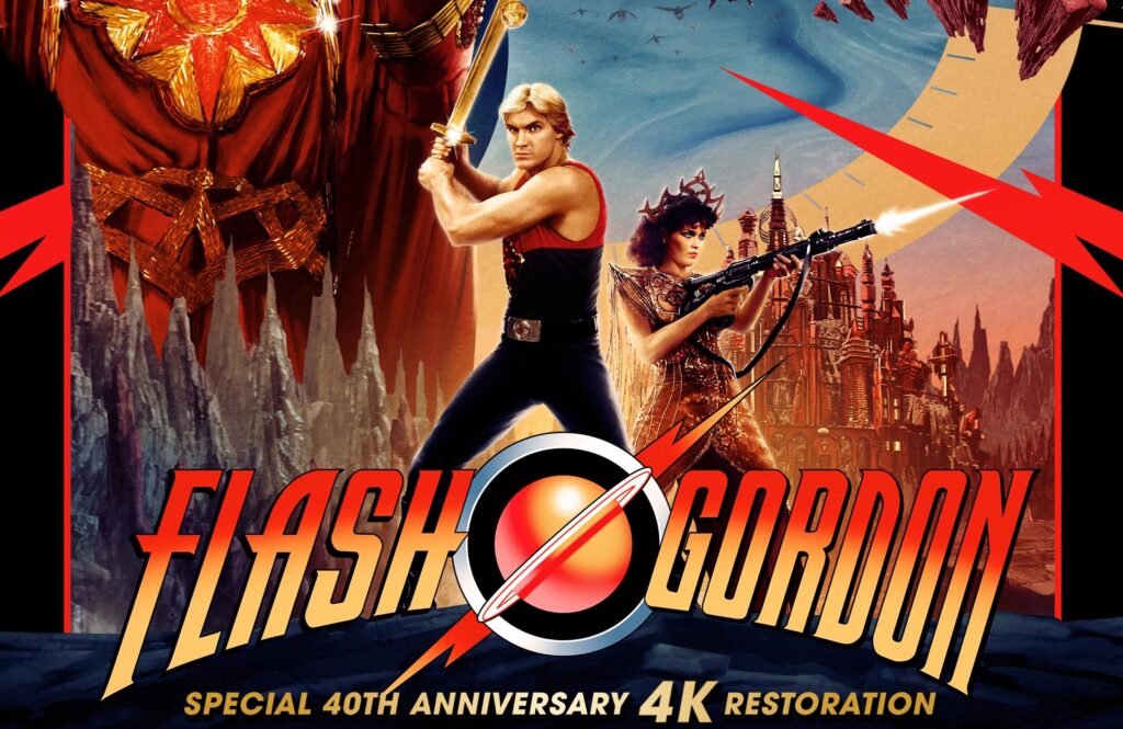 伝説のSF映画が4Kで帰ってくる!『フラッシュ・ゴードン 4K』2023年3月31日劇場公開決定
