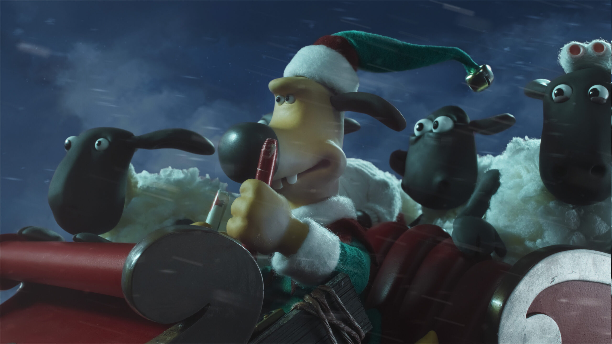 クリスマスムード満点! 映画 『ひつじのショーン スペシャル クリスマスがやってきた!』新場面写真解禁