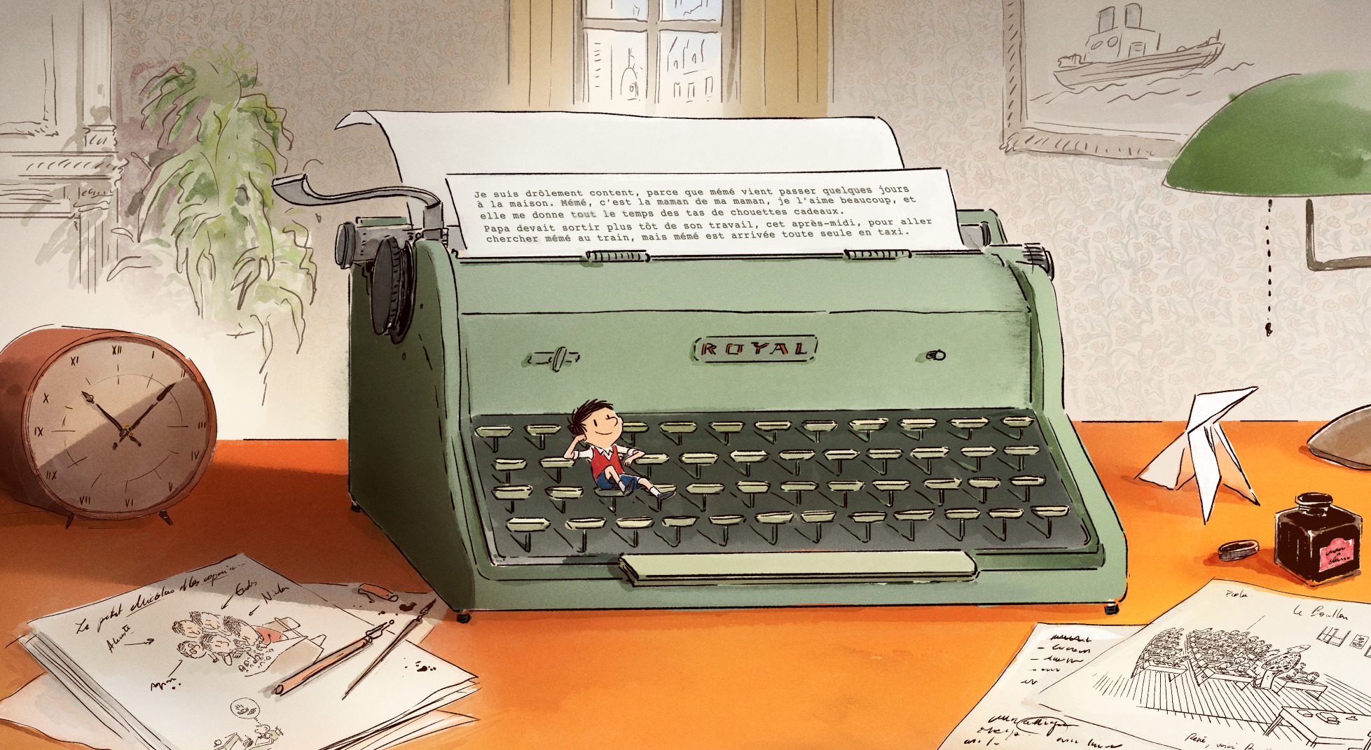 「“悲しみ”を知っているから“幸せ”な物語が紡げた」世界中で愛される児童書の誕生秘話を描く『プチ・ニコラ パリがくれた幸せ』予告編解禁