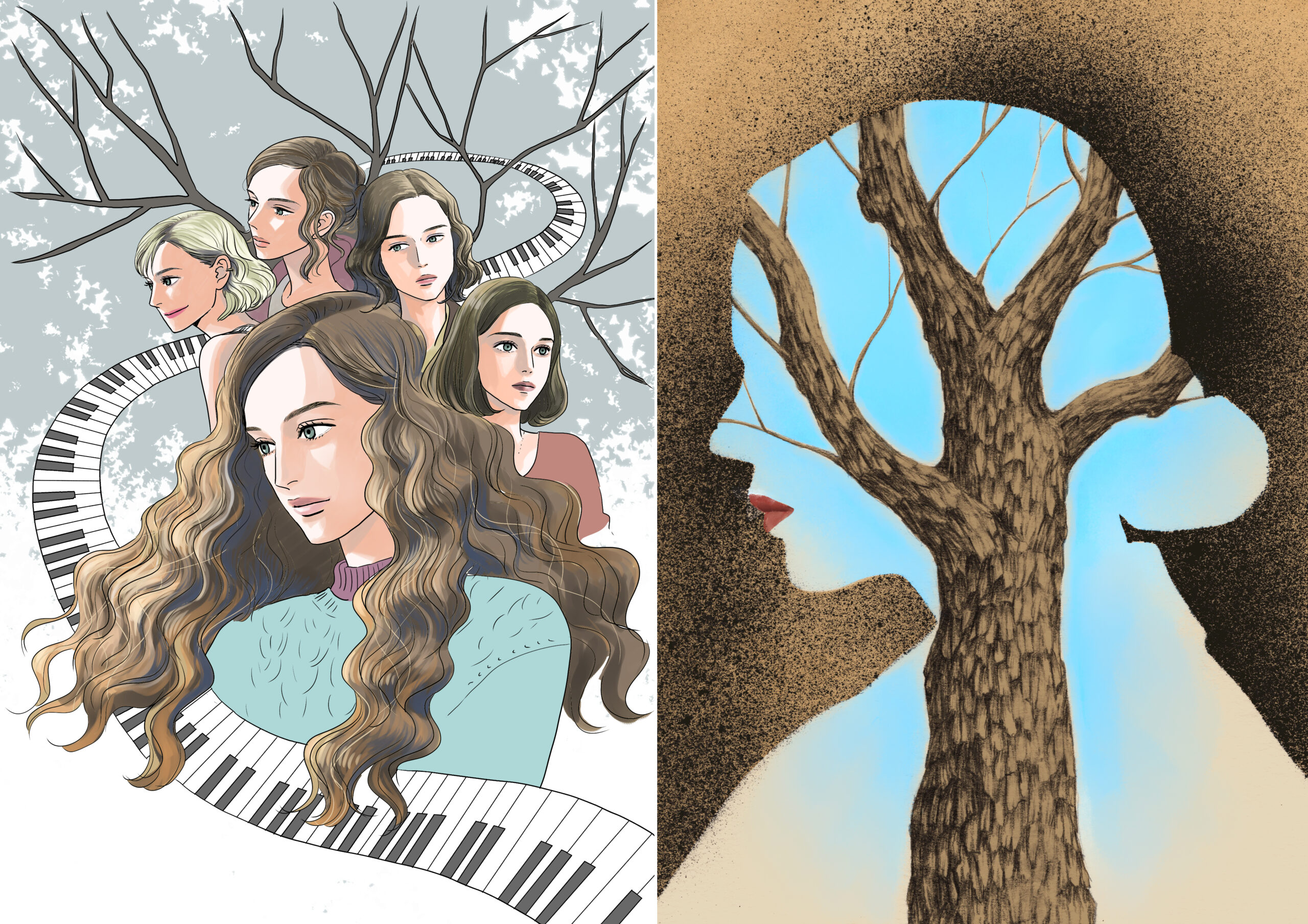 映画『ジュリア(s)』に「羊と鋼の森」作者・宮下奈都ら著名人が絶賛コメント 漫画家・小玉ユキ、画家・榎本マリコの描き下ろしイラストも到着