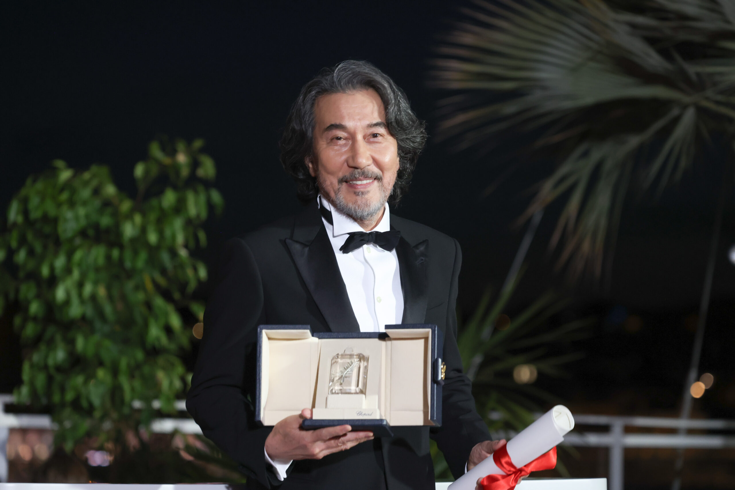 役所広司、『PERFECT DAYS』で第76回カンヌ国際映画祭最優秀男優賞受賞「この賞に恥じないように頑張らなきゃ」