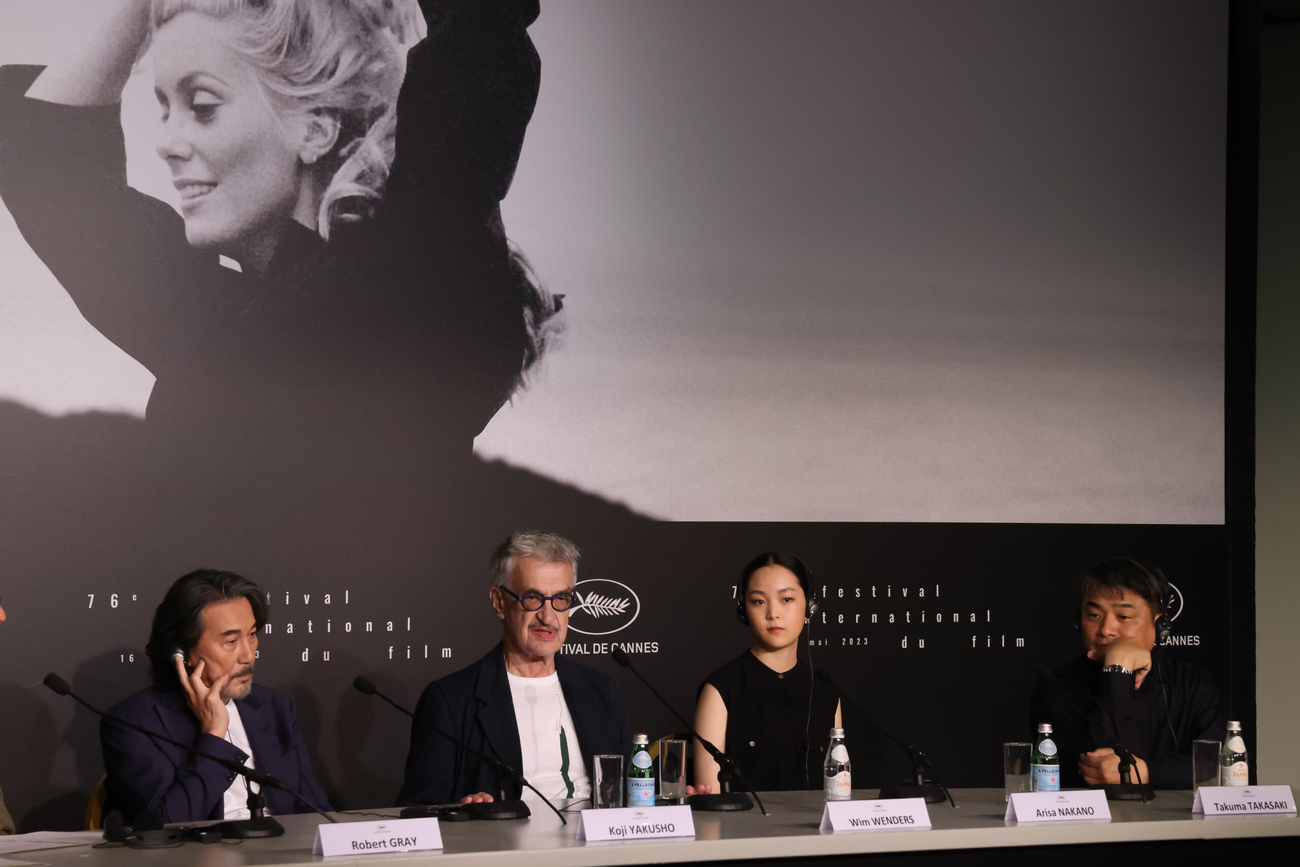 カンヌ国際映画祭『PERFECT DAYS』記者会見に役所広司、ヴィム・ヴェンダース監督らが登壇「東京を撮るならフィクションがいいと思った」