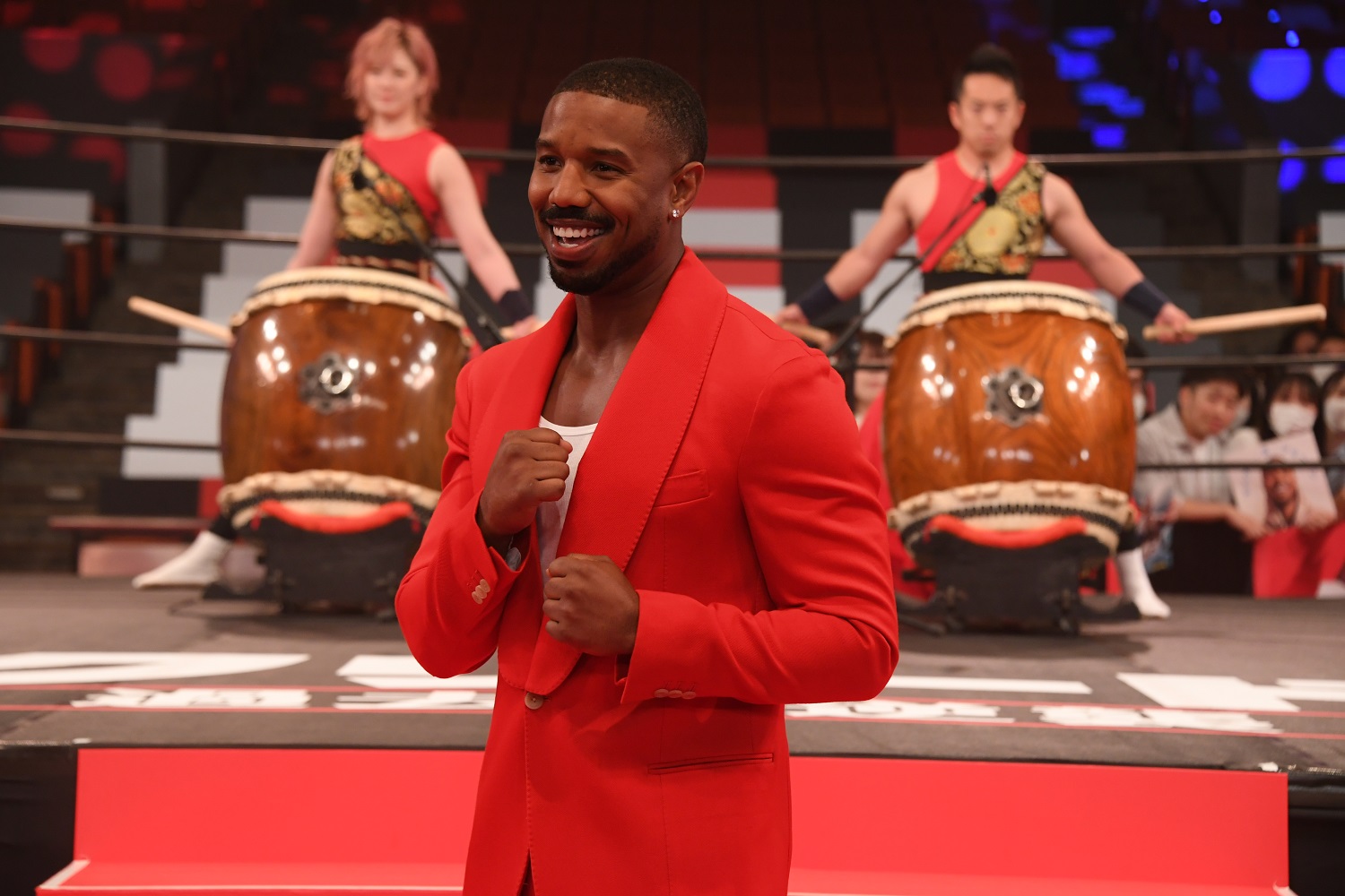 初来日のマイケル・B・ジョーダンが『クリード 過去の逆襲』イベントに登壇「『はじめの一歩』が好きな自分がここに立っているのは聖地巡礼」