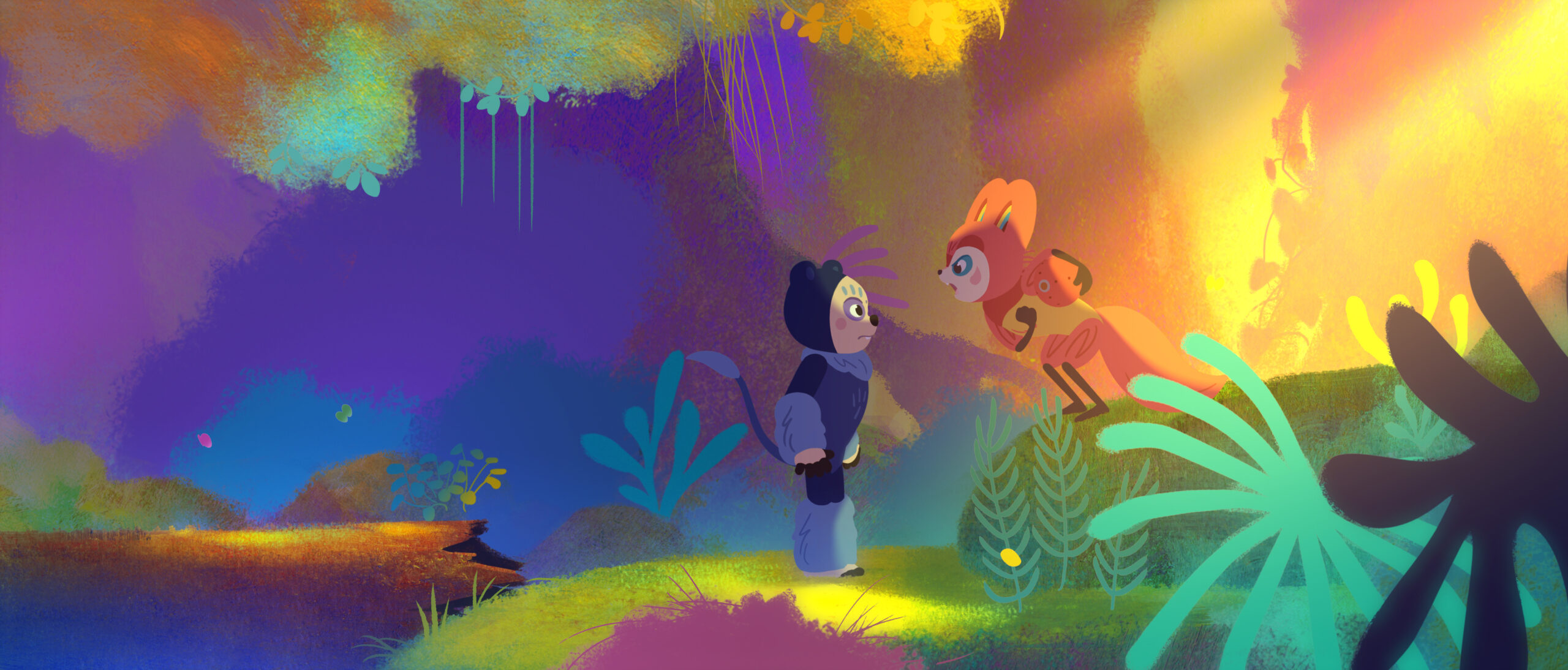 『父を探して』のアレ・アブレウ監督最新作『Perlimps』が『ペルリンプスと秘密の森』の邦題で2023年12月公開決定