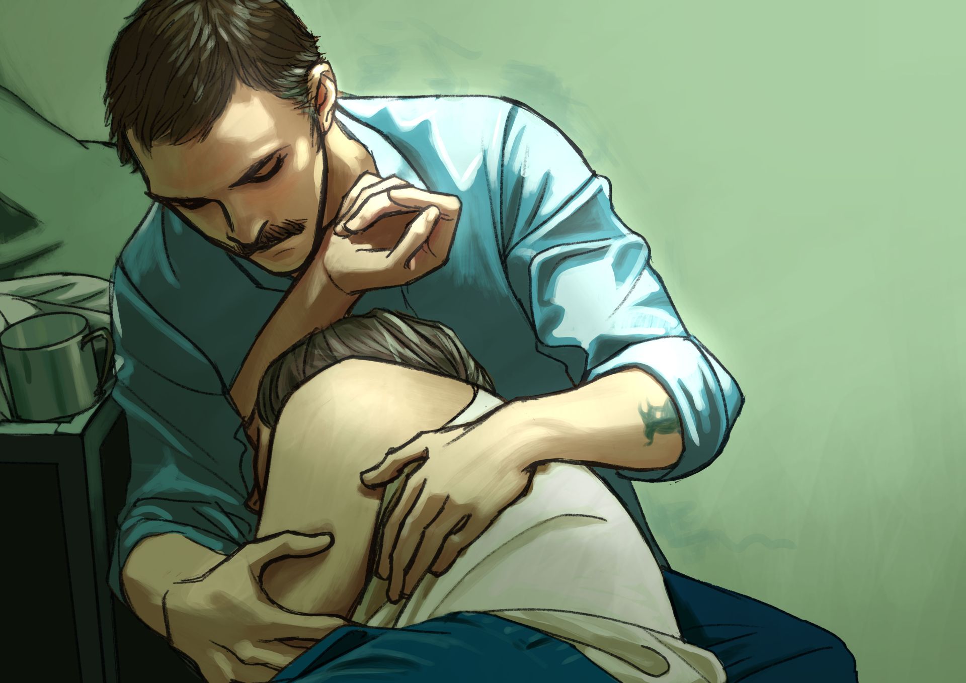 愛する自由を求め続けた男の物語『大いなる自由』に漫画家の多田由美、絵津鼓からイラスト到着「愛とは共に積み重ねた時間の⻑さに他ならない」