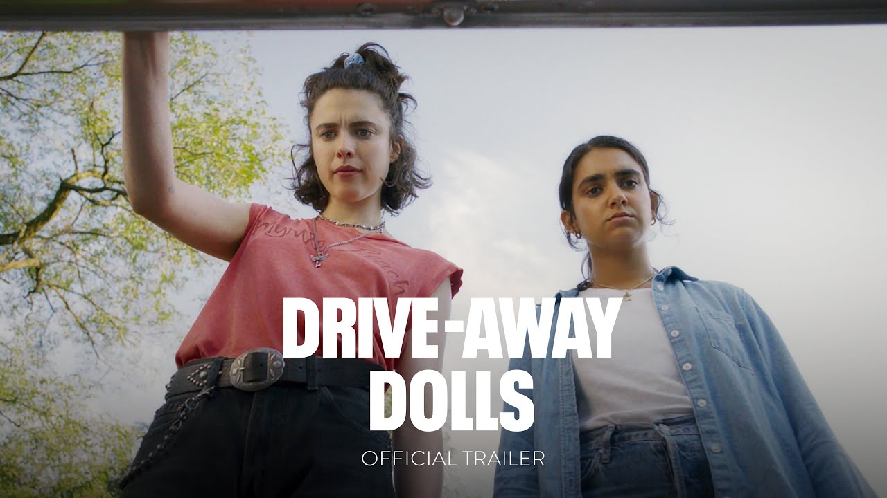 イーサン・コーエン初の単独監督作品『Drive-Away Dolls』海外予告編が解禁 マーガレット・クアリー主演のコメディ・ロードムービー
