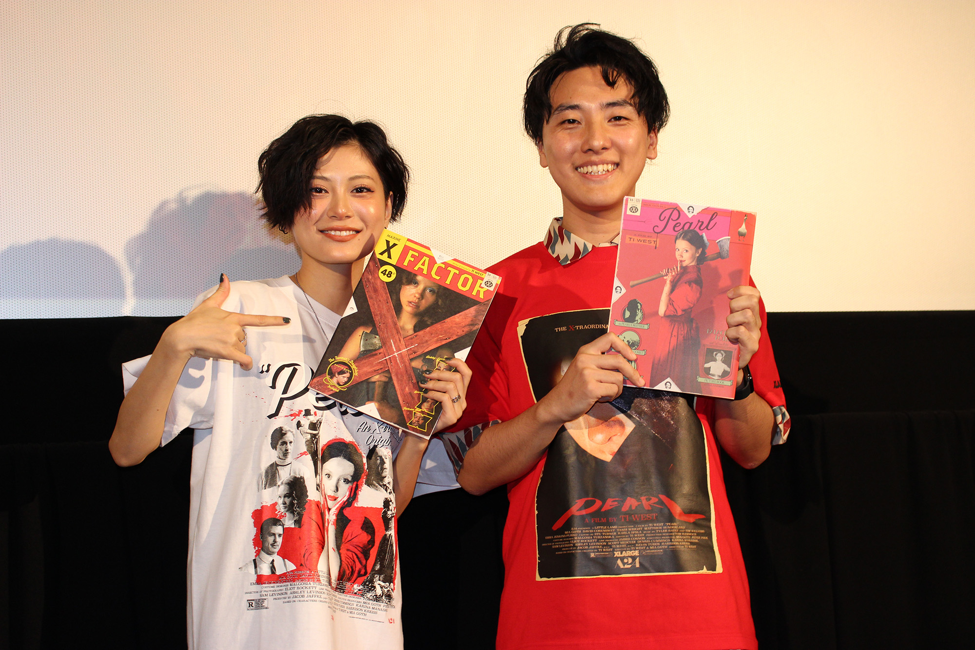 『Pearl パール』公開を記念した前夜祭イベントにRaMu&かいばしらが登壇「『X エックス』でモヤモヤしてたのが本作を観て完成」