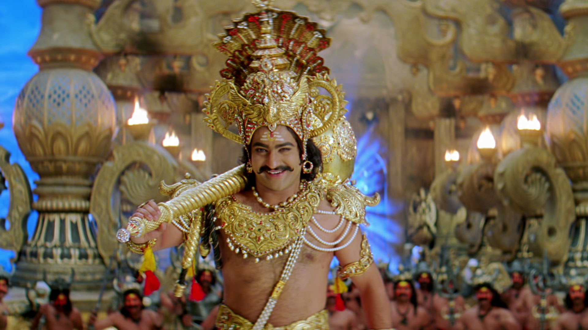 『RRR』監督&主演NTR Jr.がタッグ『ヤマドンガ』本編ダンスシーン解禁 閻魔と大泥棒が地獄の王の座をかけて選挙対決⁉