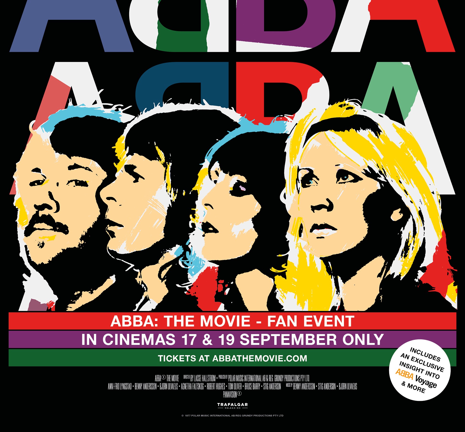 『アバ/ザ・ムービー』をリマスターし特別映像&名曲MVを追加した『ABBA:The Movie - Fan Event』2日間限定公開決定
