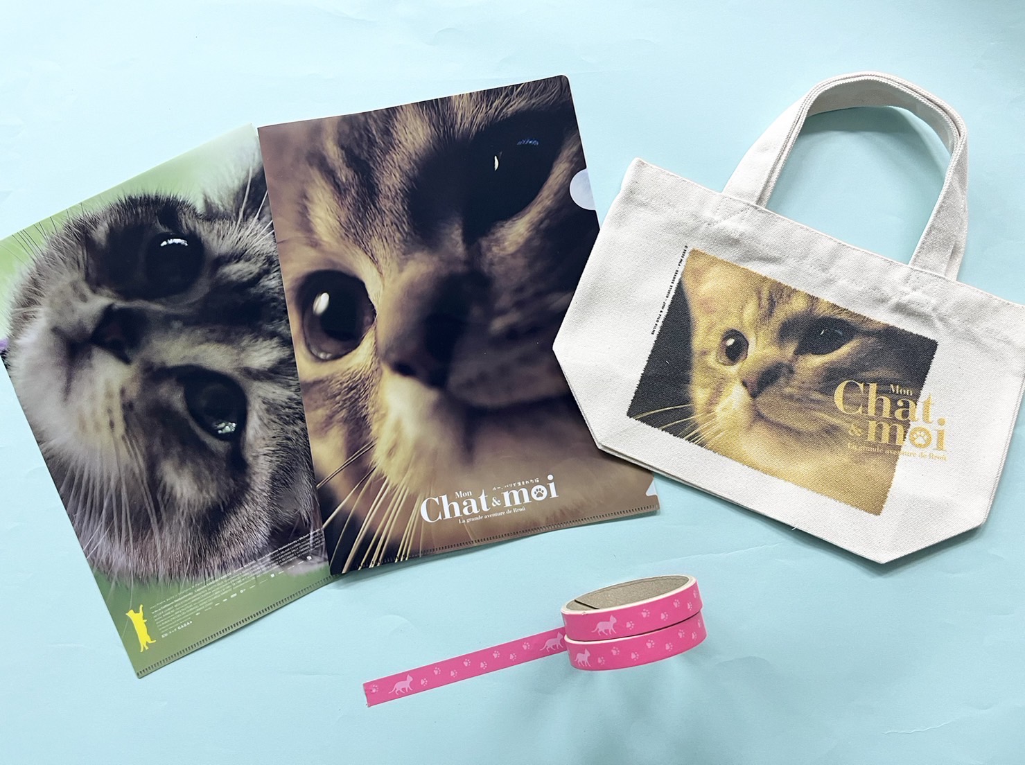 『ルー、パリで生まれた猫』映画オリジナルグッズ発売決定 ねこ画家・おかべてつろうによるイラスト&猫大集合の特別映像解禁