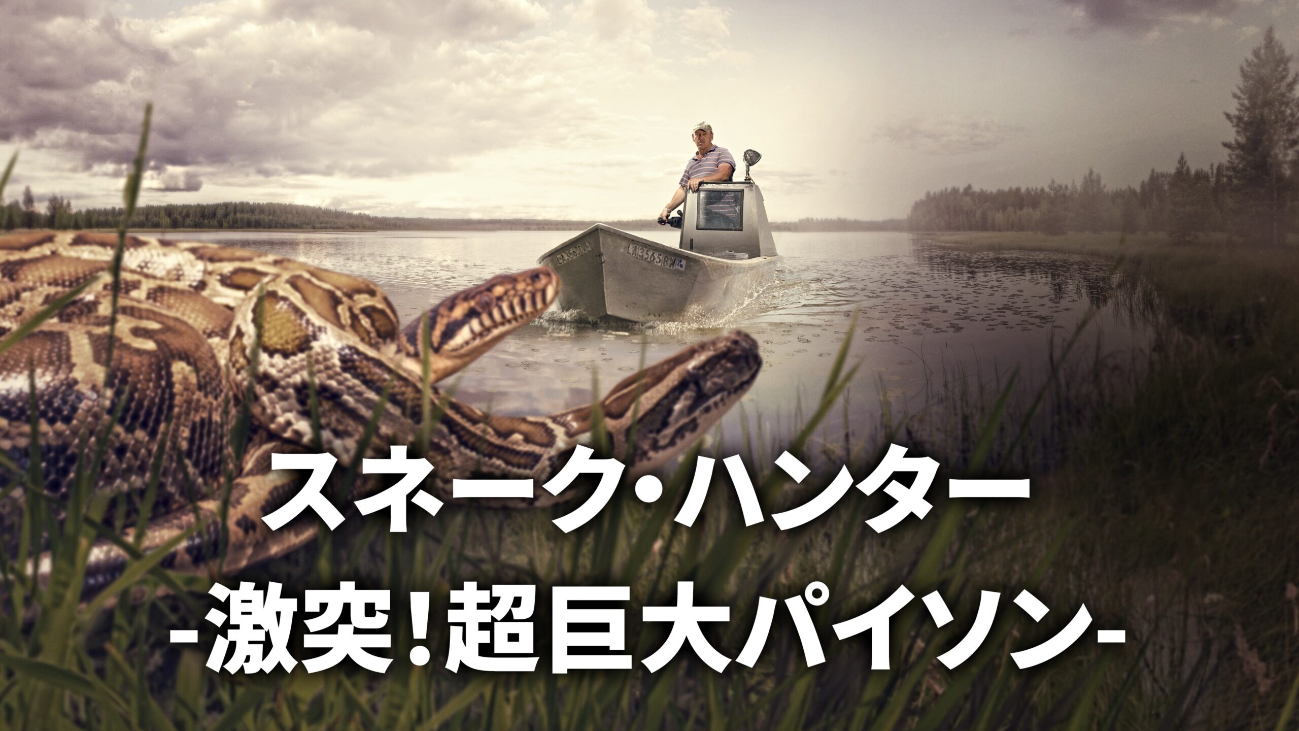 巨大ヘビの増殖による生態系破壊に悩む町を救うため爬虫類ハンターが立ち上がる『スネーク・ハンター -激突!超巨大パイソン-』9月8日配信開始