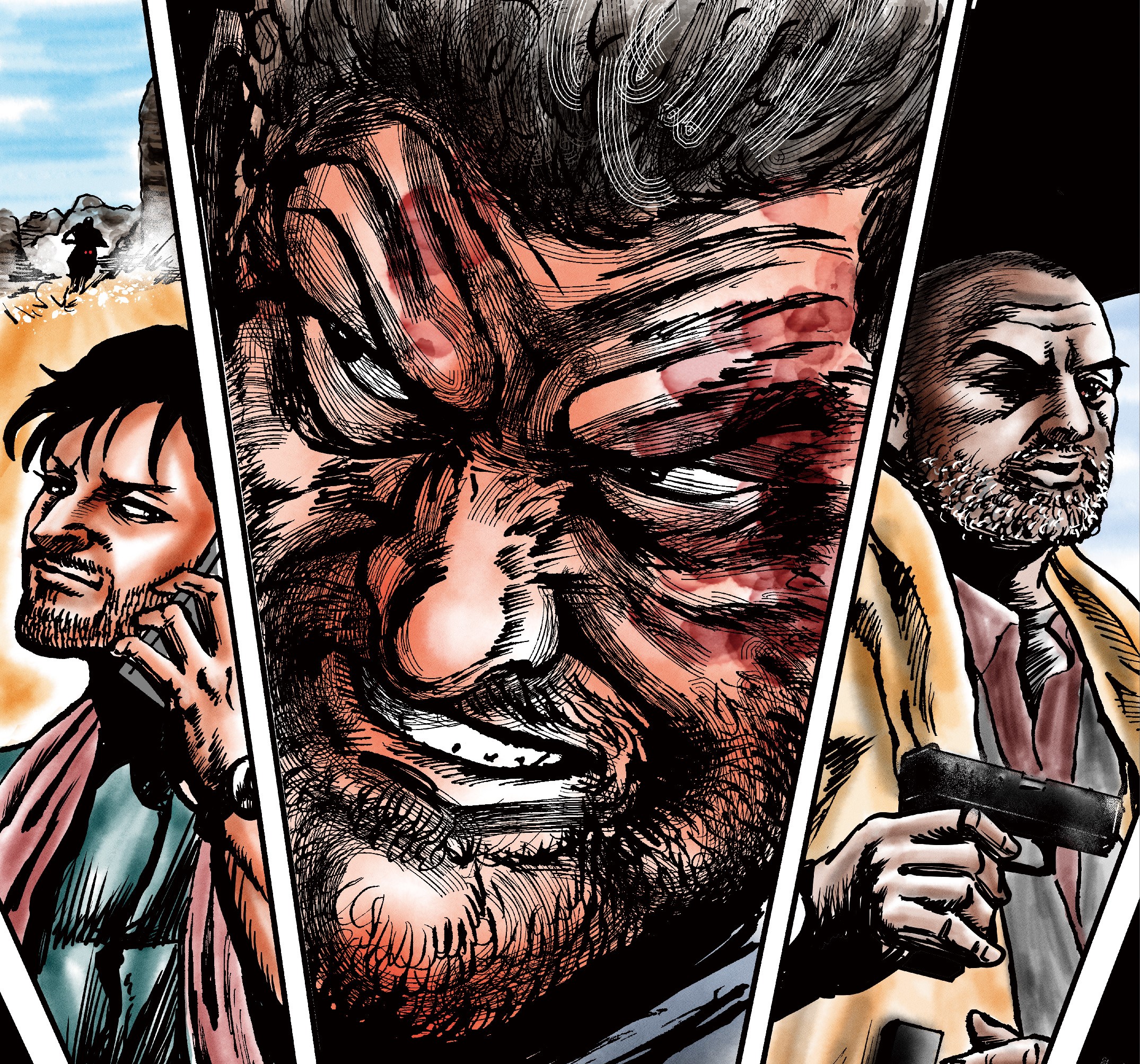 漫画家のジェントルメン中村が描く『カンダハル 突破せよ』オリジナルポスターが解禁 映画感想投稿キャンペーンの開催も決定