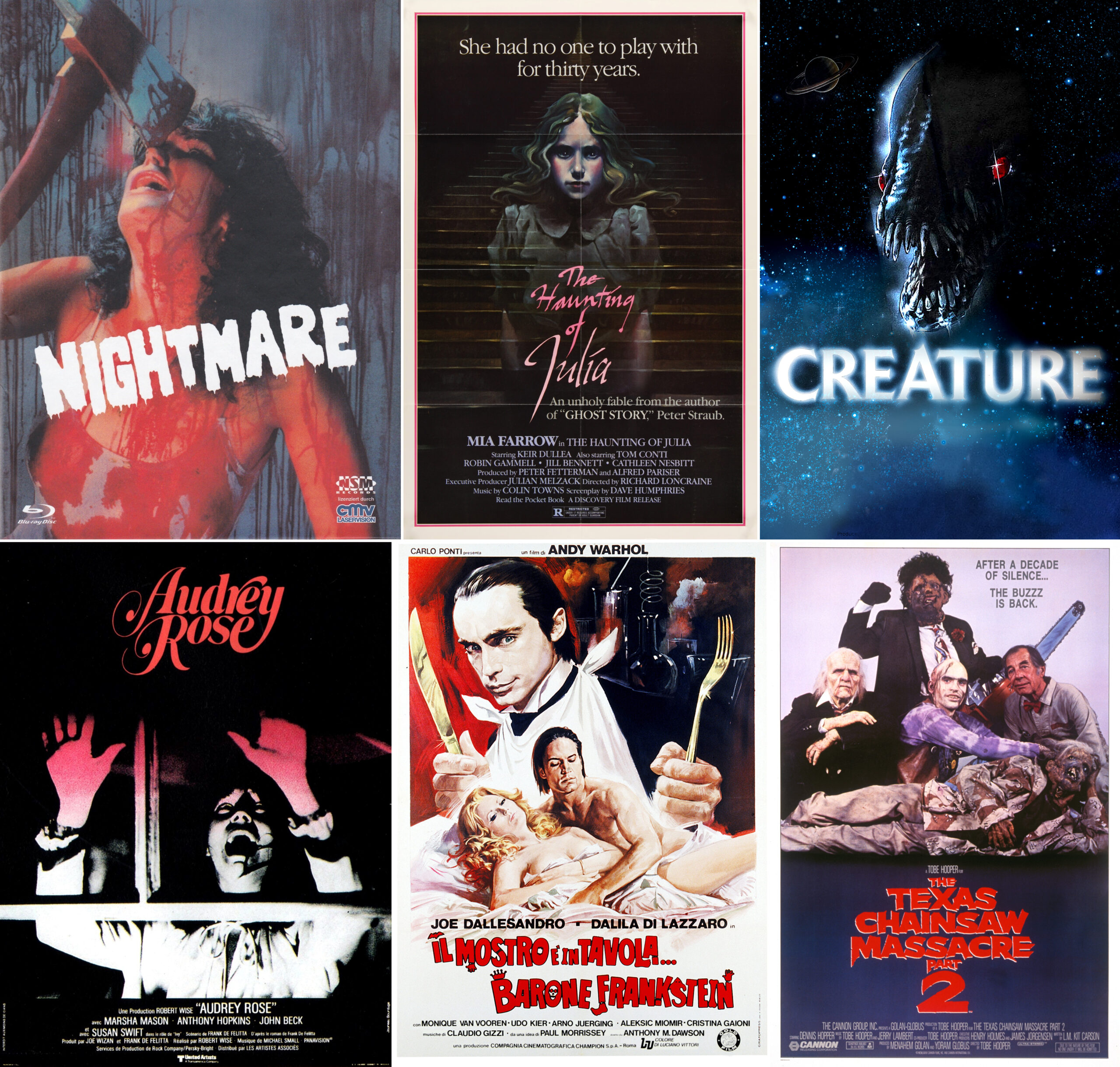 傑作ホラーが蘇る“ホラー・マニアックス” シリーズ第14期、第2弾が決定 『ナイトメア -4Kレストア最長版-』など6タイトル