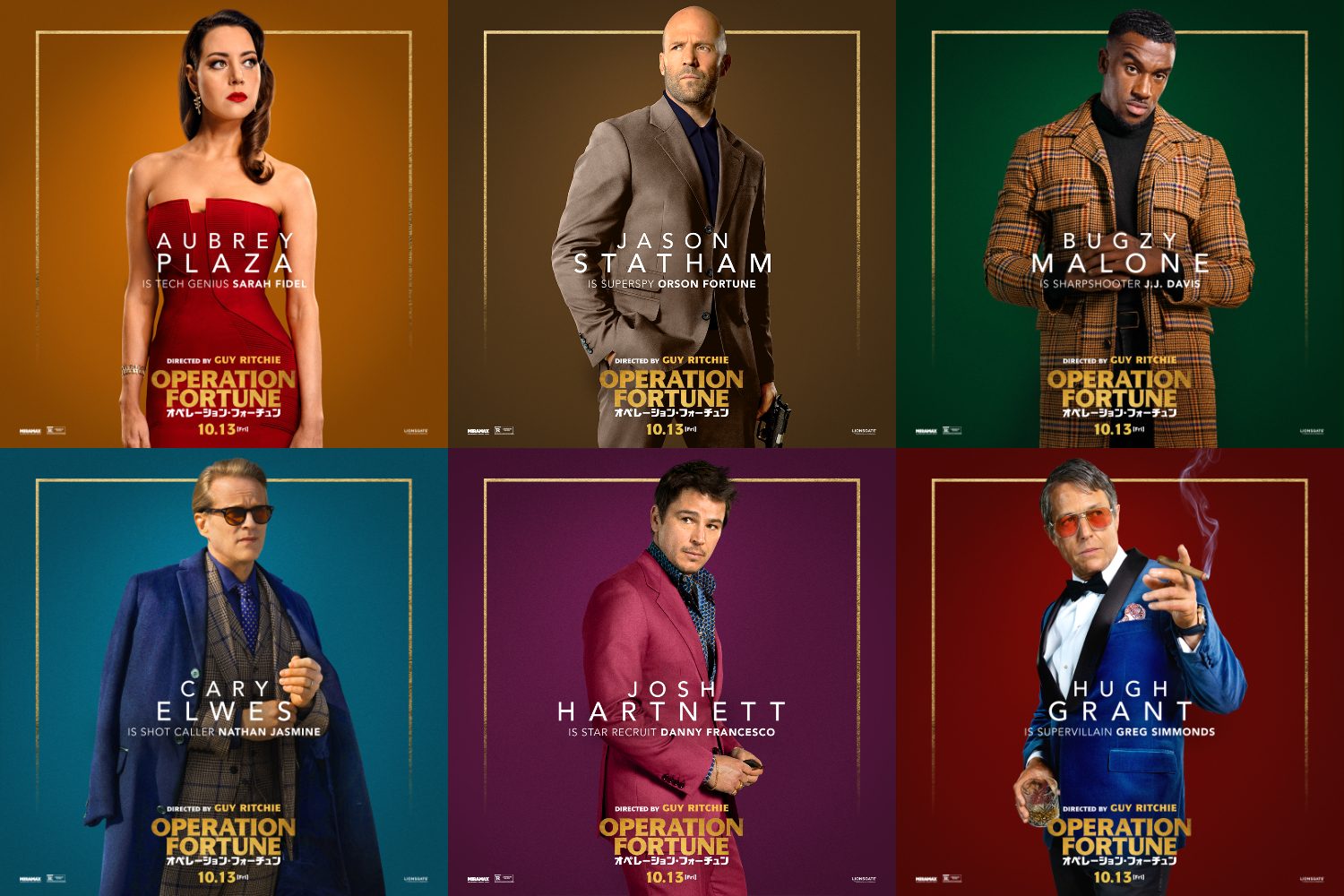 ジェイソン・ステイサムがスパイチームを紹介&ガイ・リッチー監督を絶賛『オペレーション・フォーチュン』スペシャル映像解禁