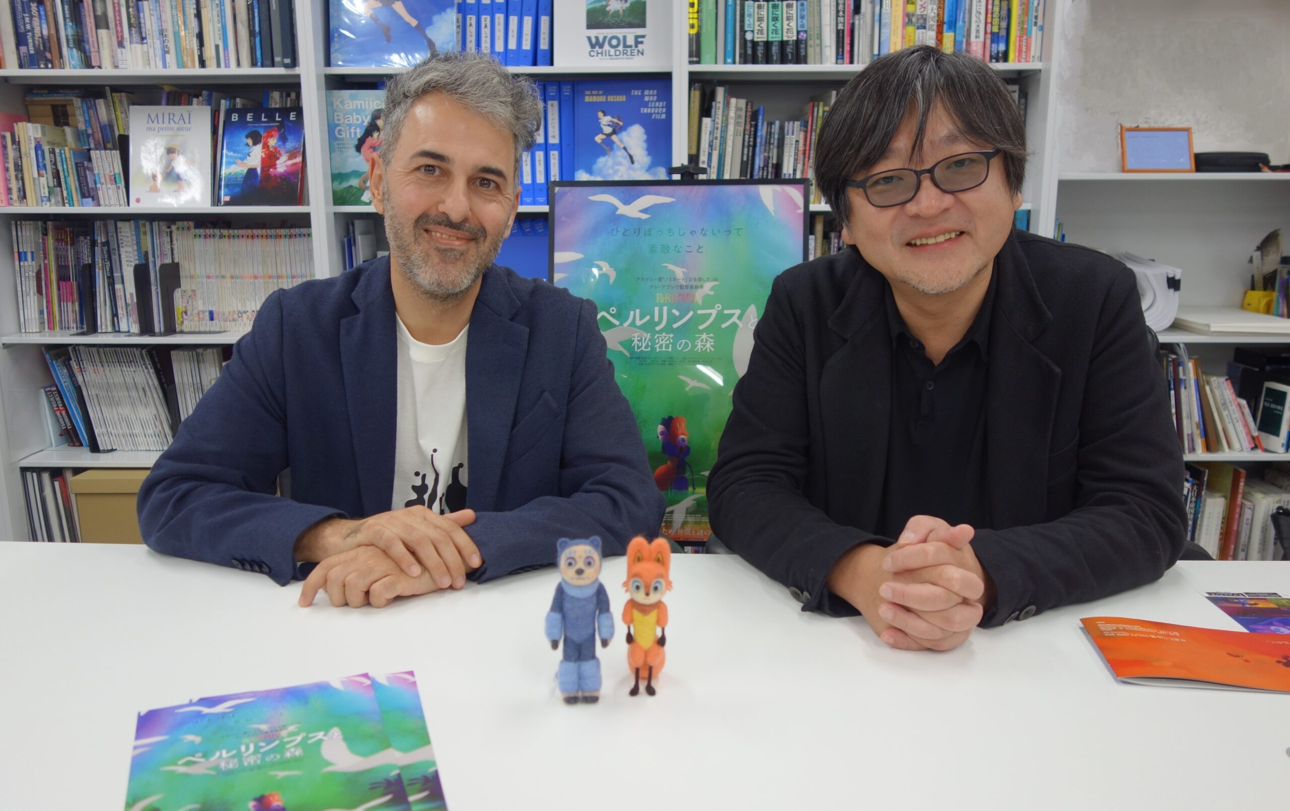 アニメーション映画監督の細田守と『ペルリンプスと秘密の森』アレ・アブレウ監督の対談が実現 細田を「師匠」と仰ぐ理由とは?