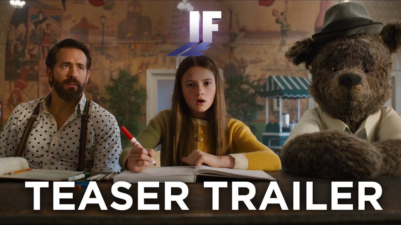 ライアン・レイノルズ主演『イフ/IF(原題)』海外ティザー予告編が公開 空想の友だちが見える少女の物語