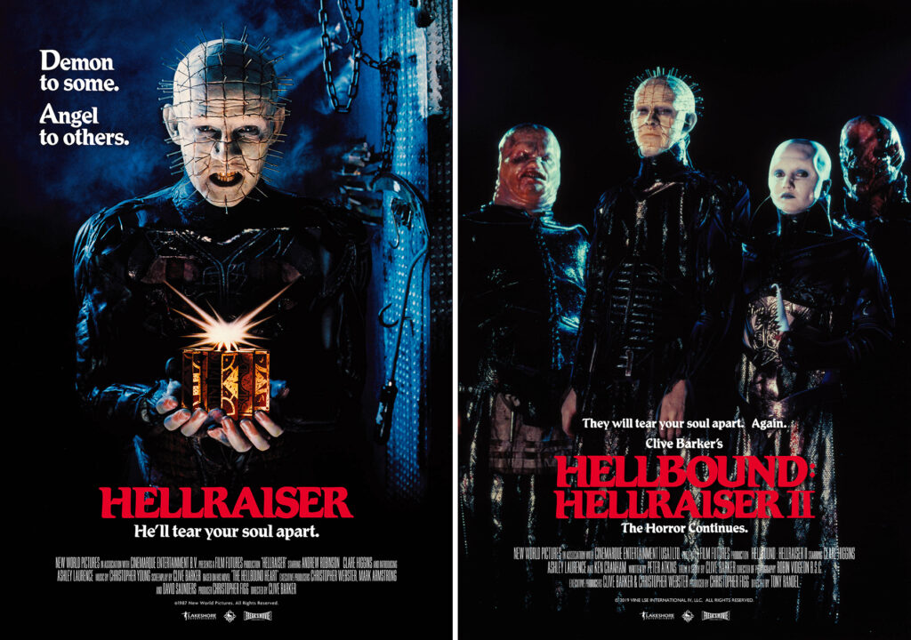 前回の公式グッズは即完売の大人気！『ヘル・レイザー』続編3作の公開を記念した新たな公式グッズ“ヘルアイテム”が発売決定
