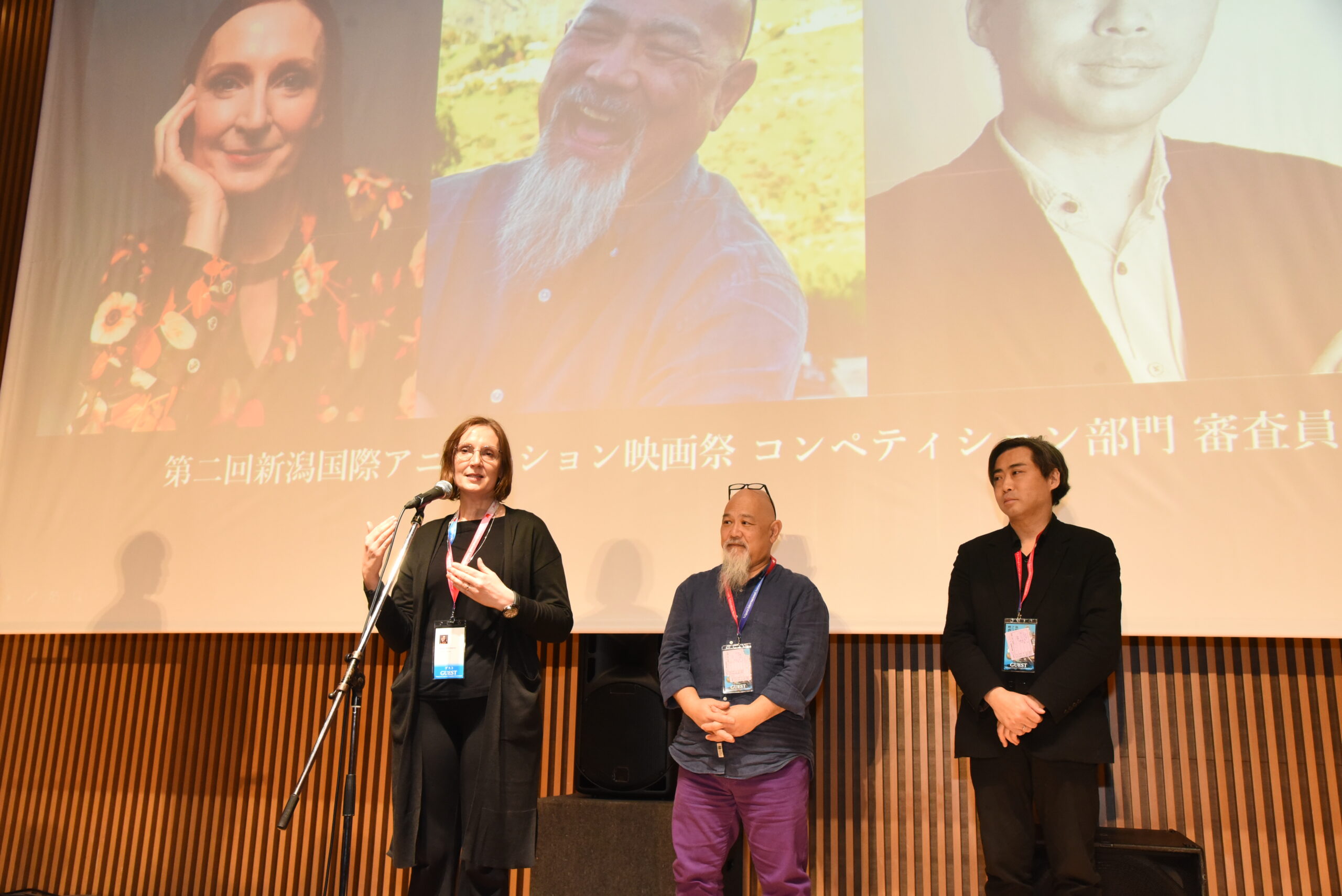 「第2回新潟国際アニメーション映画祭」オープニングセレモニー開催 『クラメルカガリ』塚原重義監督は製作秘話を披露