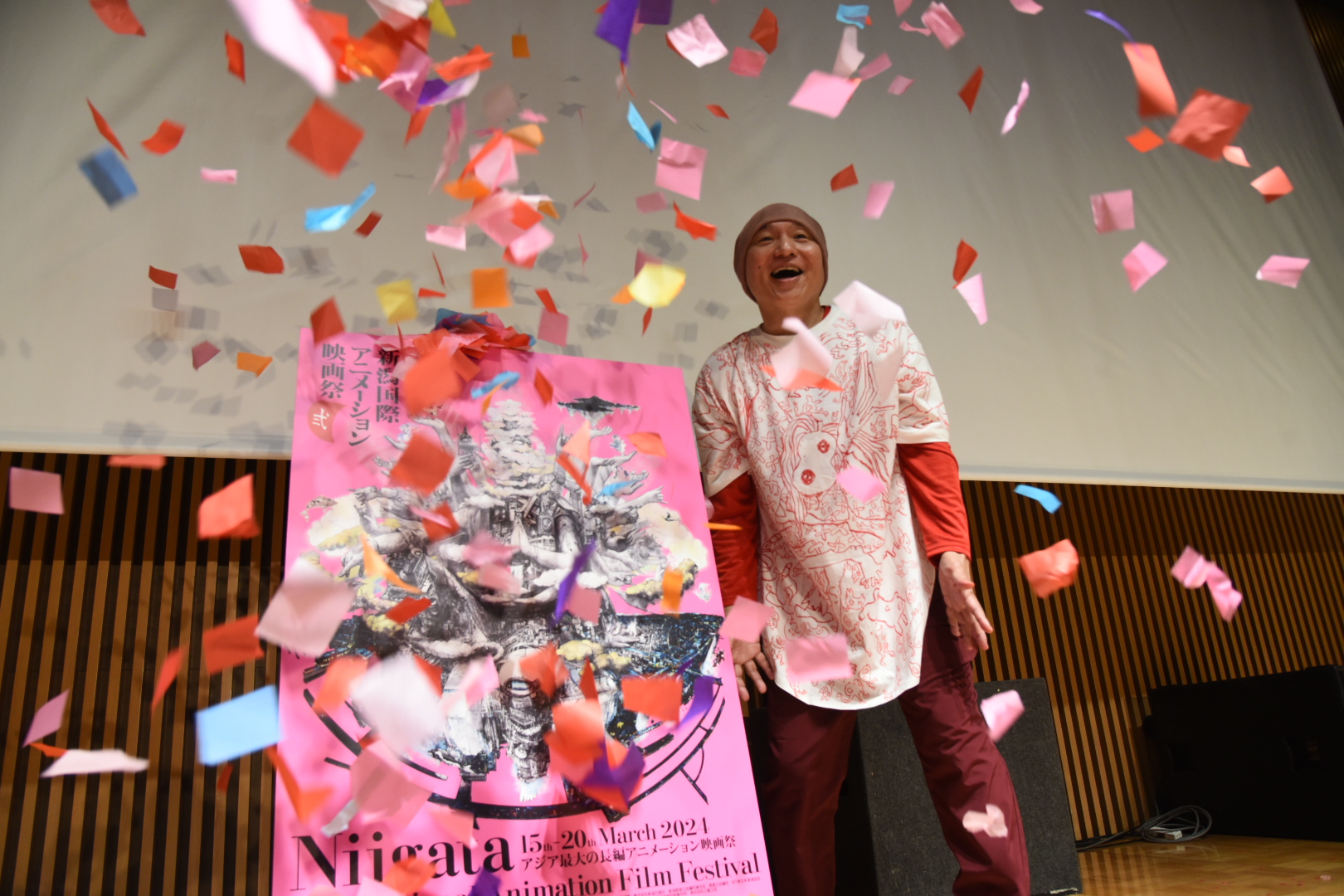 「第2回新潟国際アニメーション映画祭」が開幕 『犬王』応援上映に湯浅政明監督が登壇「600年前の観客たちと一緒に楽しんで」