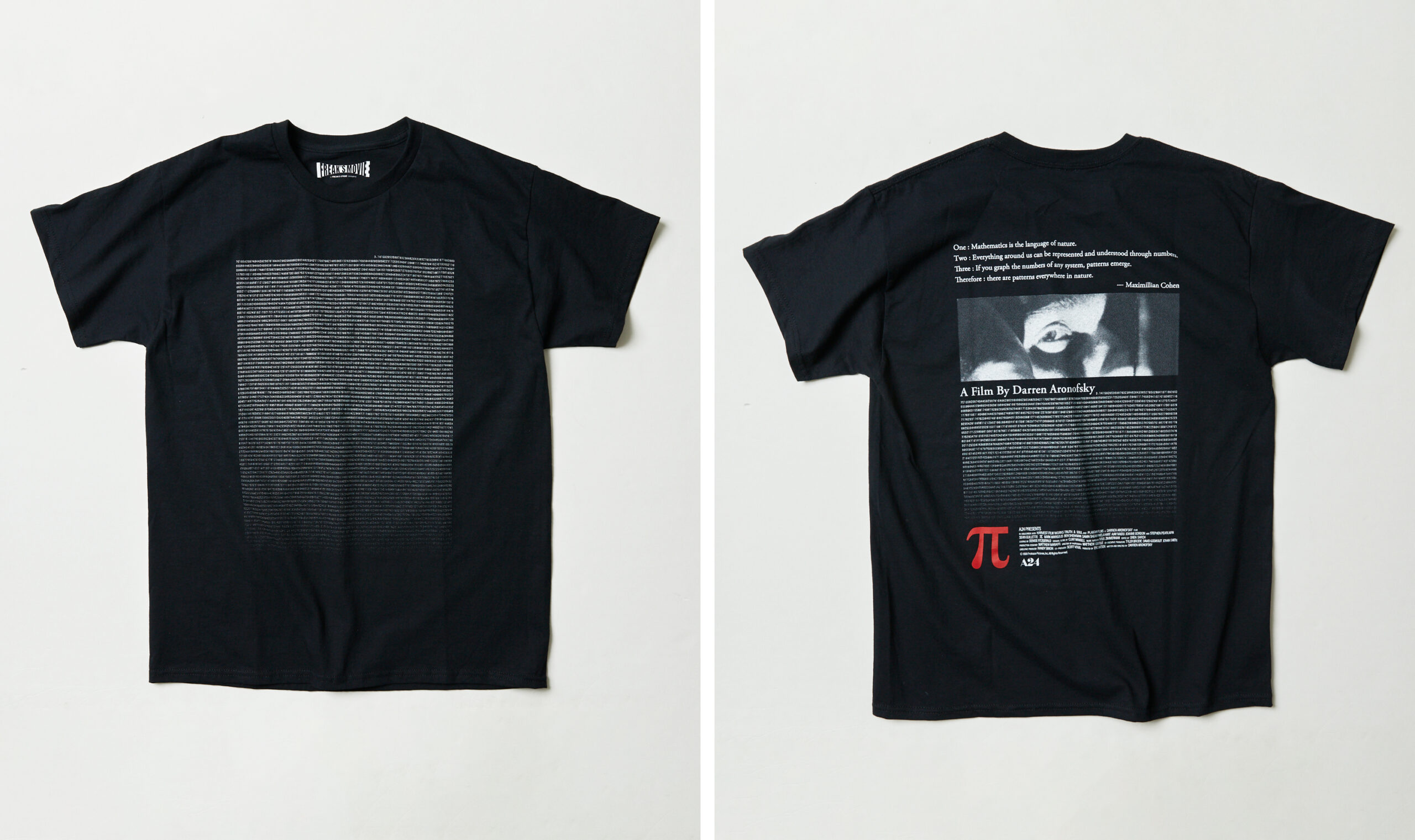 31枚限定販売の超貴重アイテム！『π〈パイ〉 デジタルリマスター』公式Tシャツ発売が決定