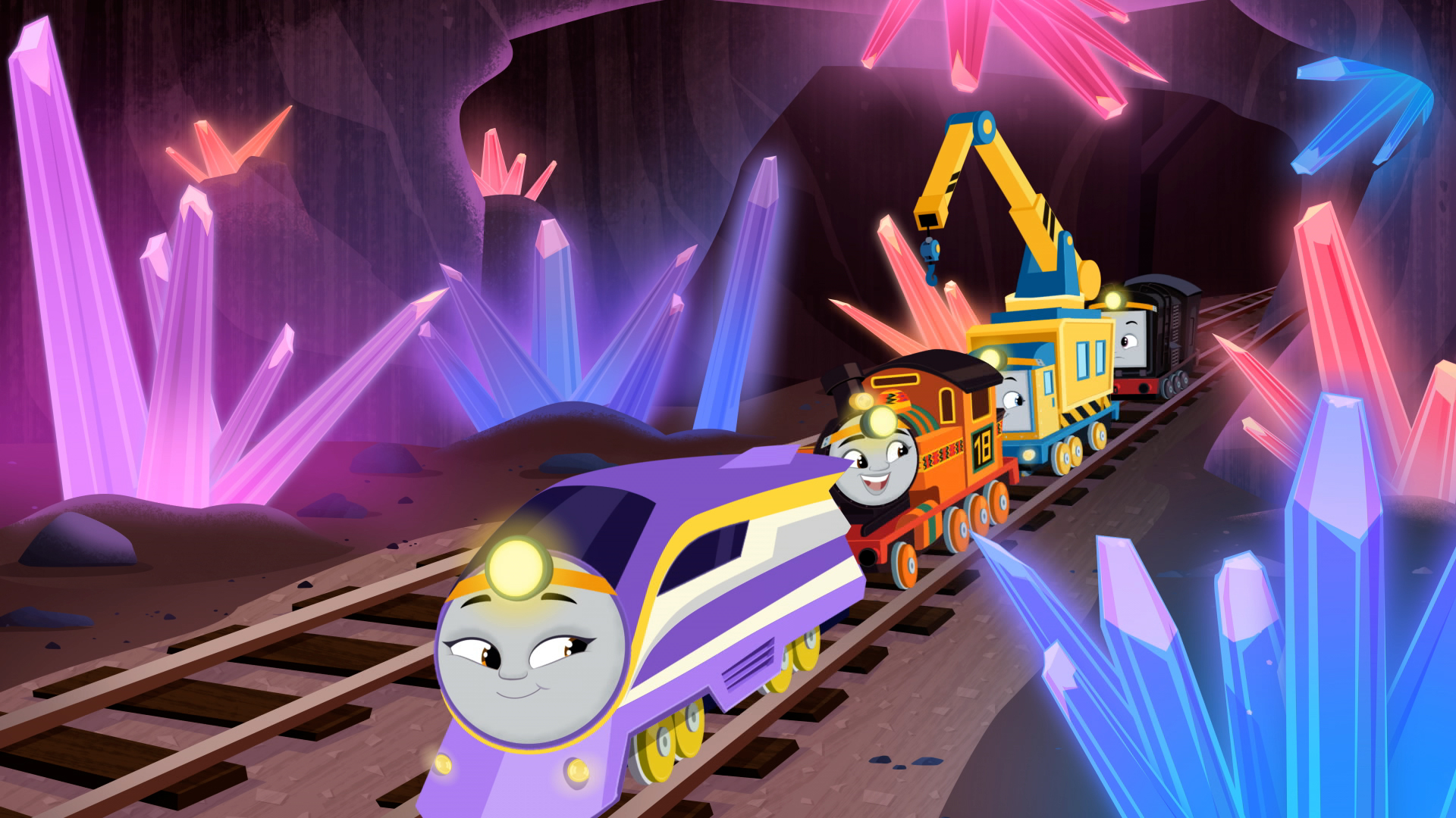 トーマス・オールスターズで熱唱！『映画 きかんしゃトーマス』最新作、友情ソング「ここは別世界♪」本編映像解禁