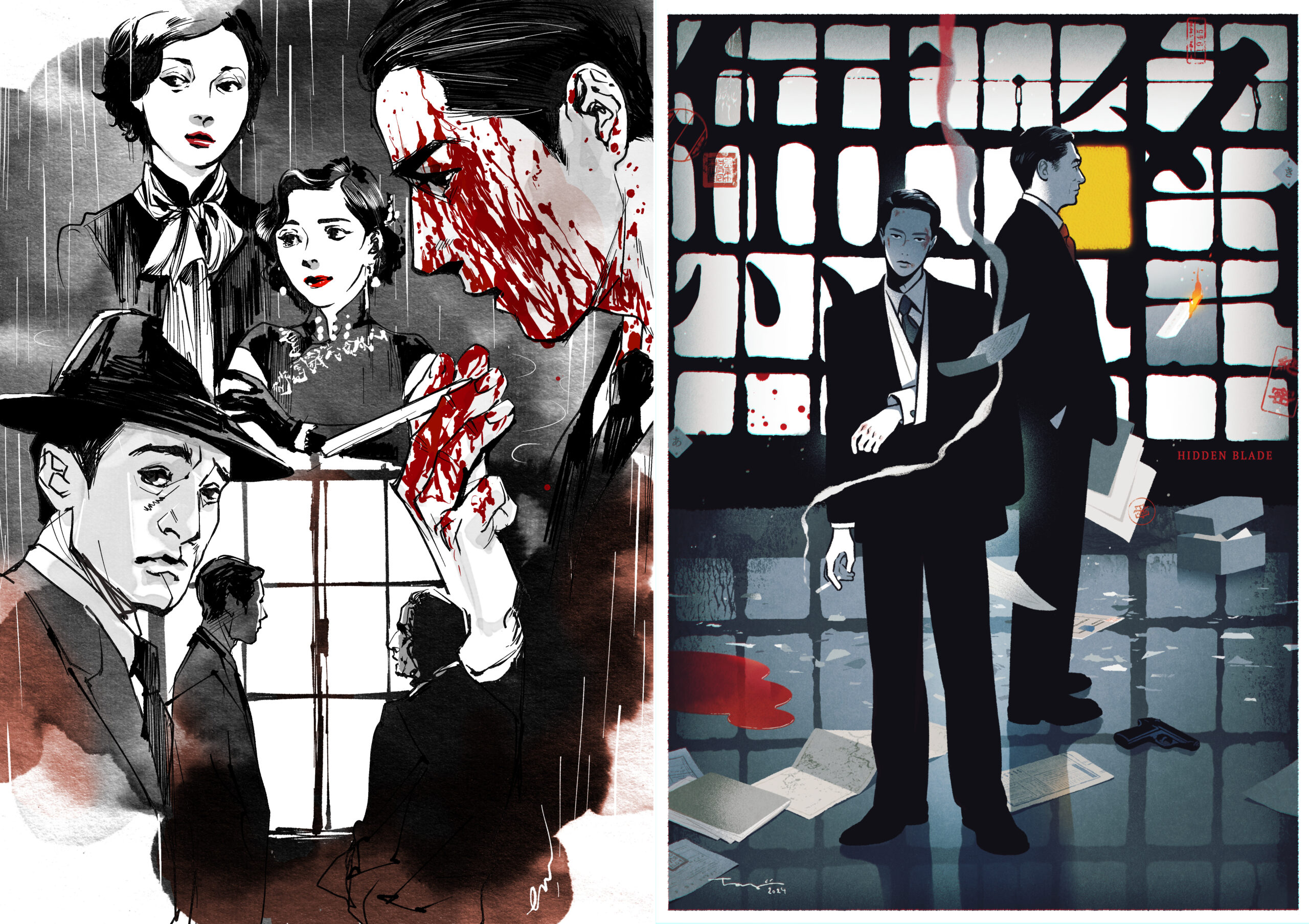 トニー・レオン&ワン・イーボー競演『無名』に鈴鹿央士、玄理ほか著名人から絶賛コメント&イラスト到着 本編冒頭映像も解禁