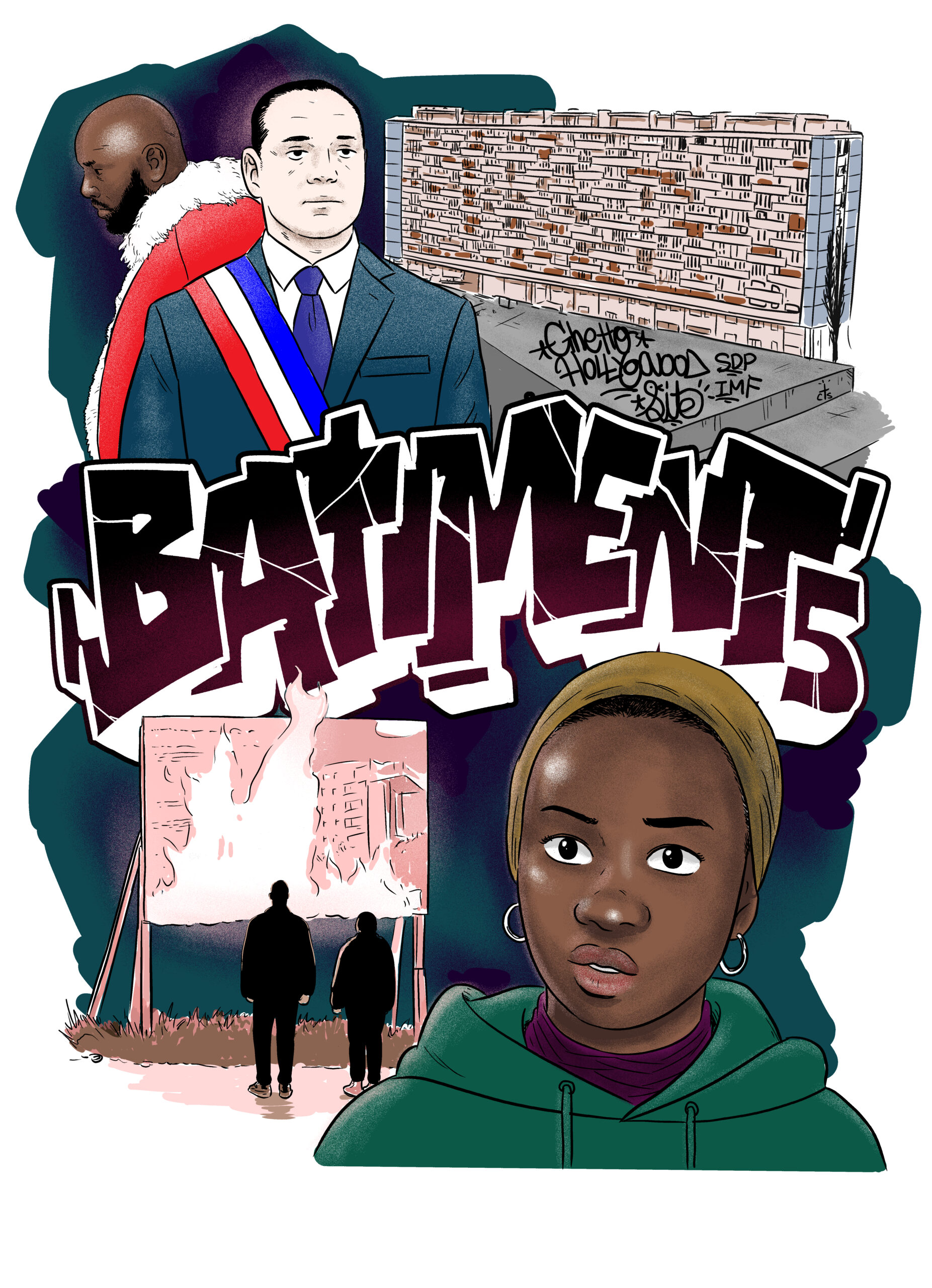 「少年イン・ザ・フッド」のSITEが『バティモン5 望まれざる者』に応援イラスト&コメント 監督の前作『レ・ミゼラブル』再上映決定