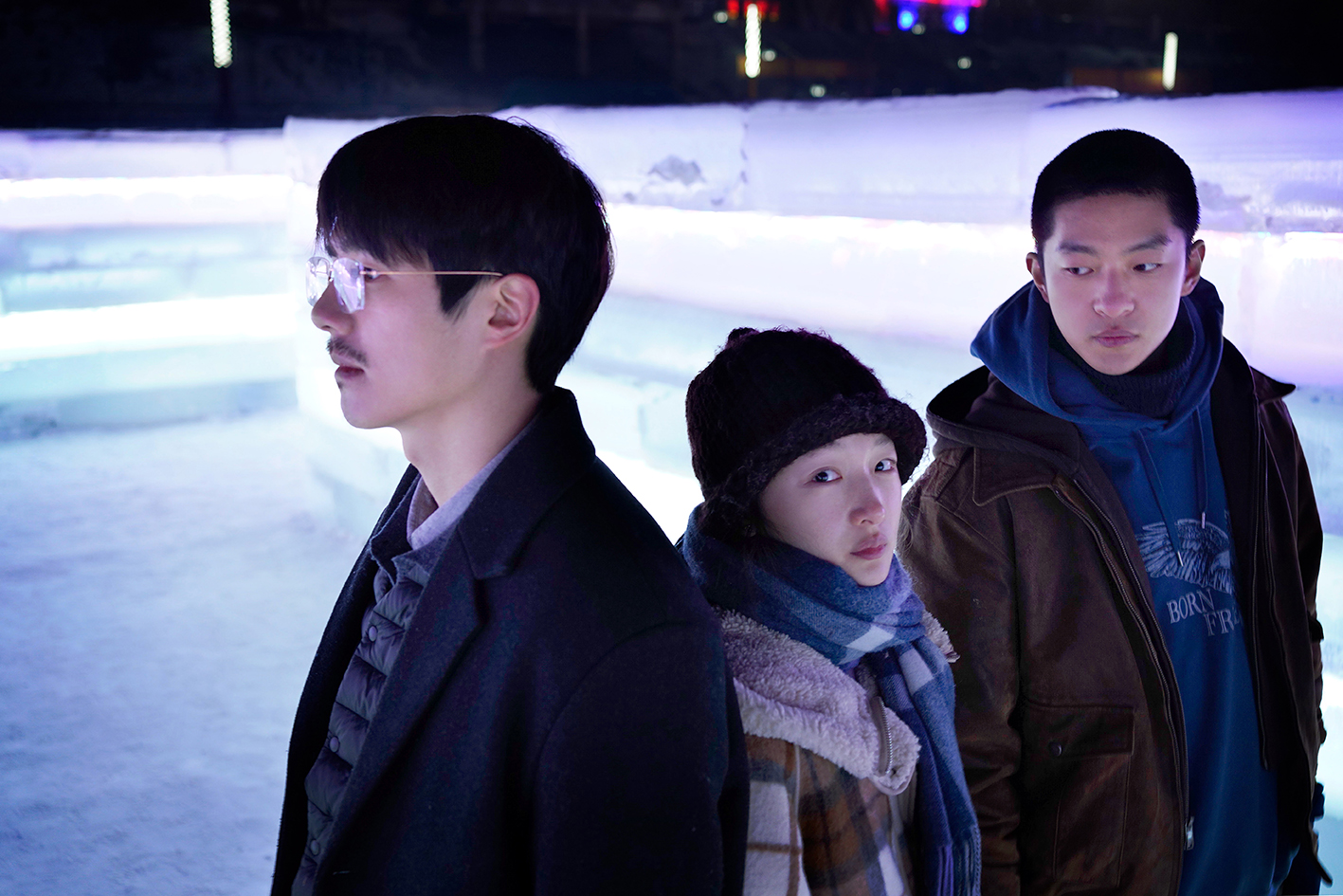 中国と朝鮮の国境の町で出会った若者3人を描いた青春映画『国境ナイトクルージング』公開決定&特報解禁 是枝裕和監督が「大好きな作品」と絶賛