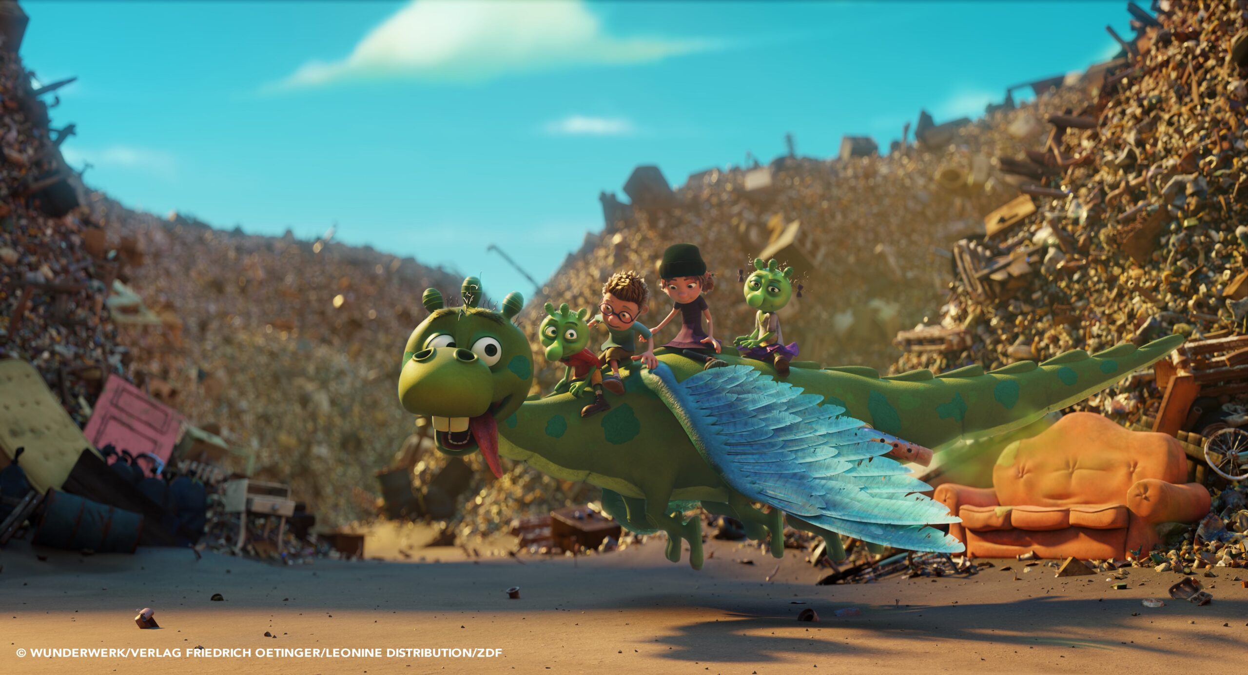 松本梨香&水瀬いのりら豪華な日本版キャストのキャラクターボイス初公開!『ゴミおばけがやってきた』2つの本編映像解禁