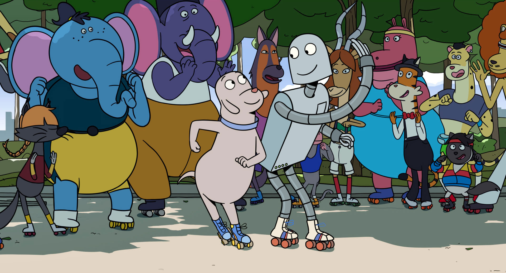 全編セリフなしの『ロボット・ドリームズ』を彩る映画音楽はどう生まれた? オリジナル楽曲誕生の裏側に迫るメイキング映像解禁